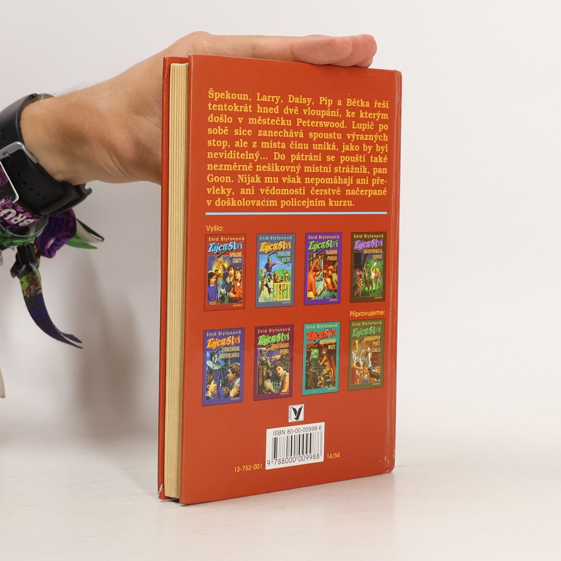 Enid Blyton Tajemství neviditelného lupiče