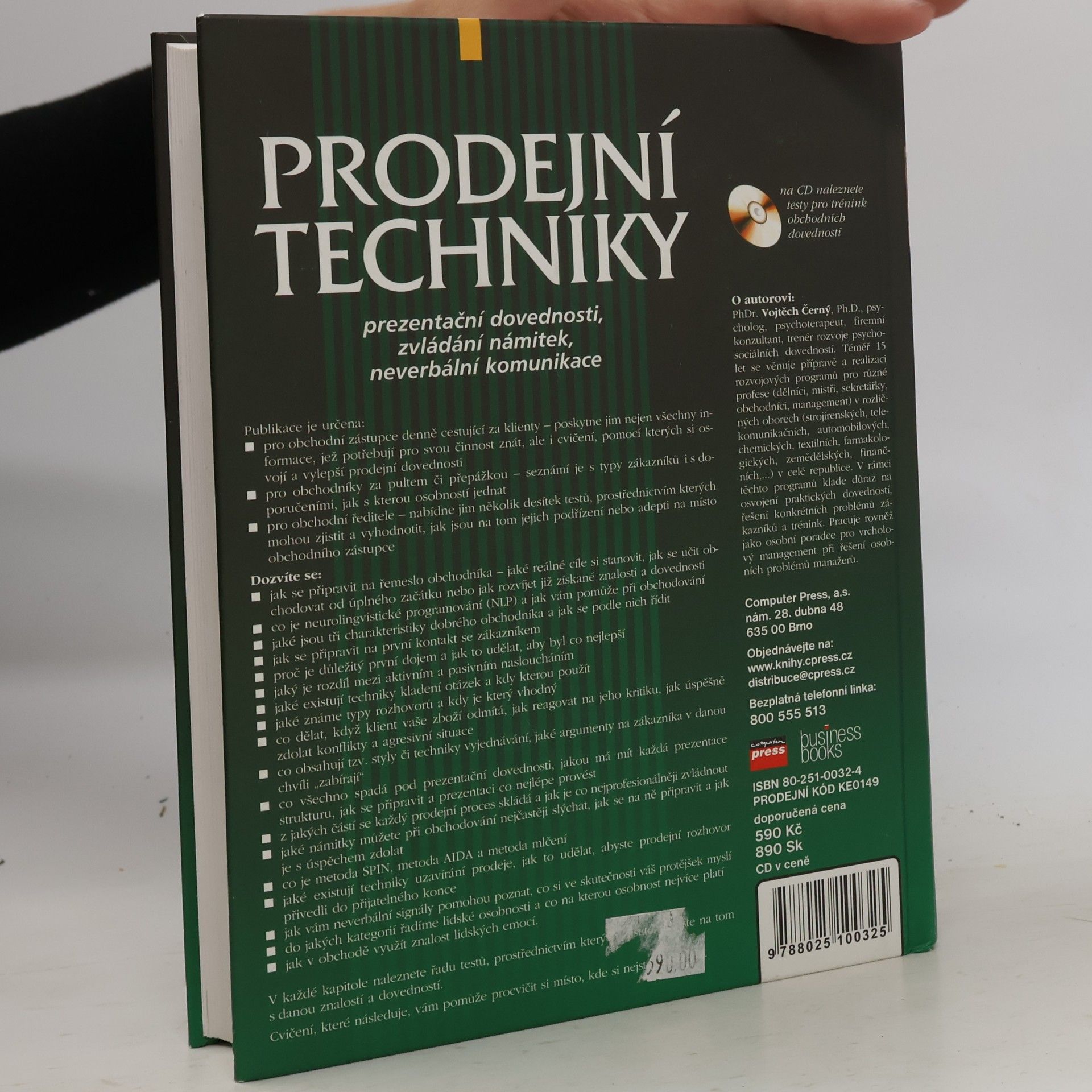 Vojtěch Černý Prodejní techniky