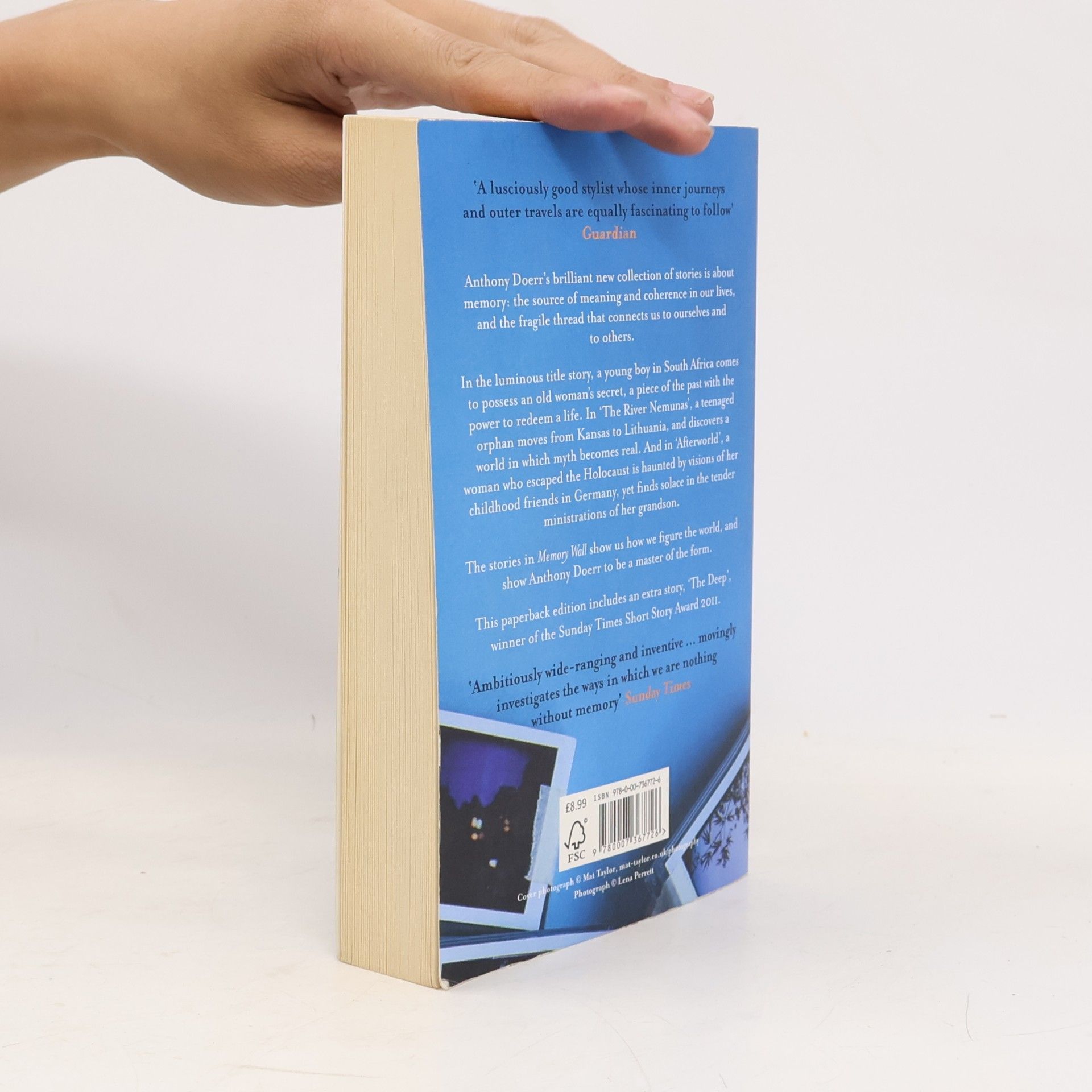 Anthony Doerr Memory Wall