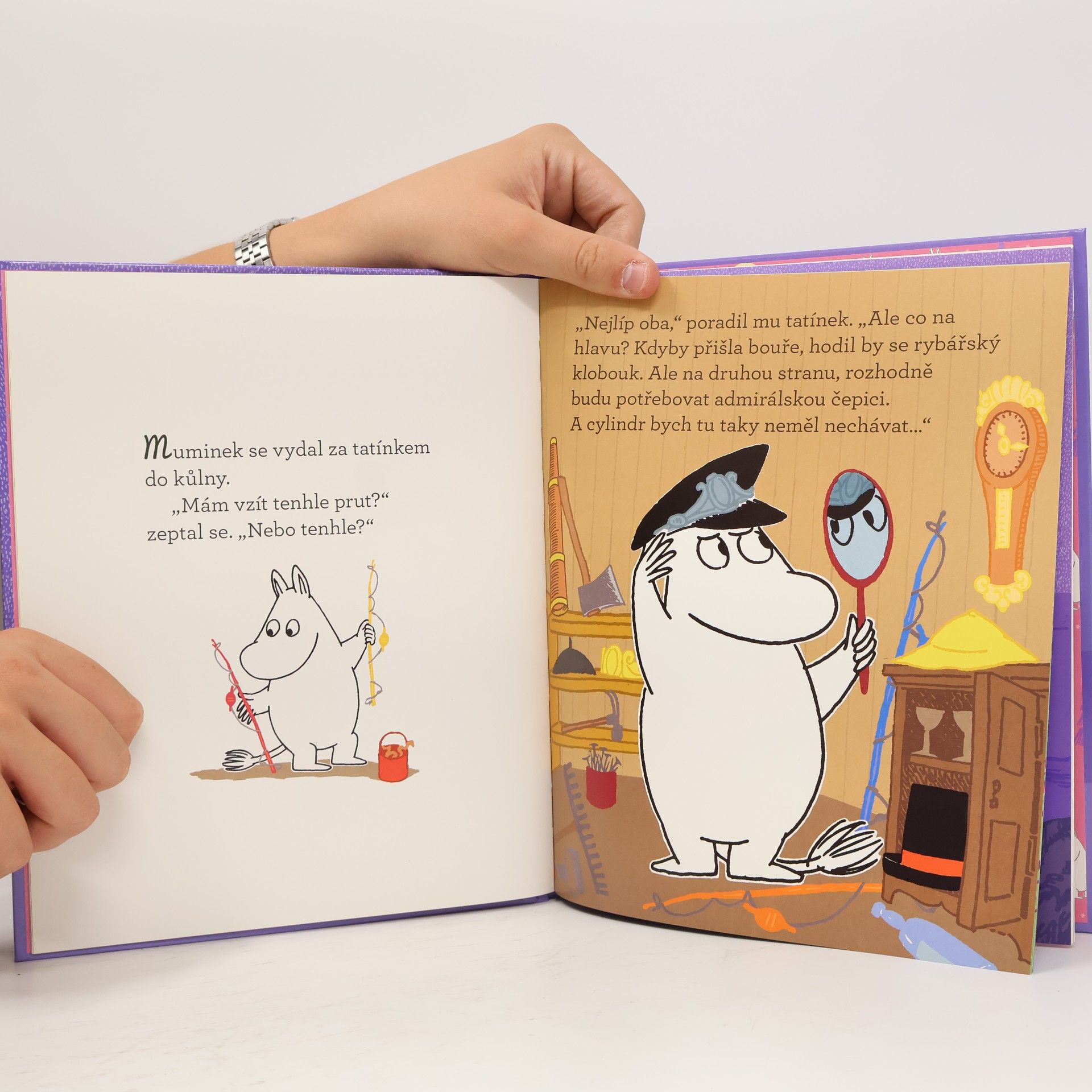 Tove Jansson Muminek a noční dobrodružství