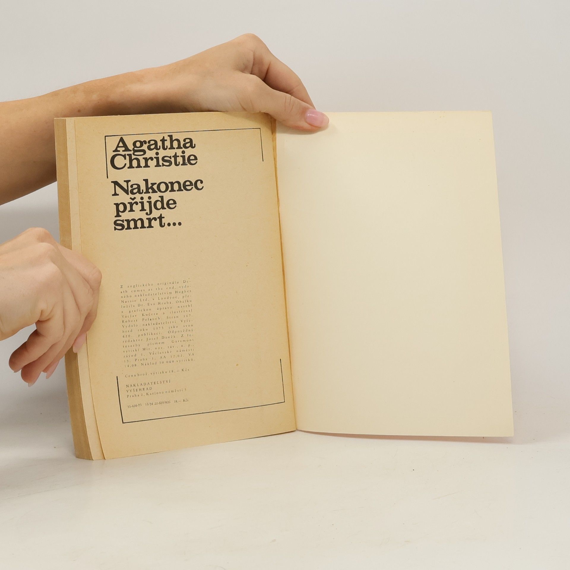 Agatha Christie Nakonec prišla smrt