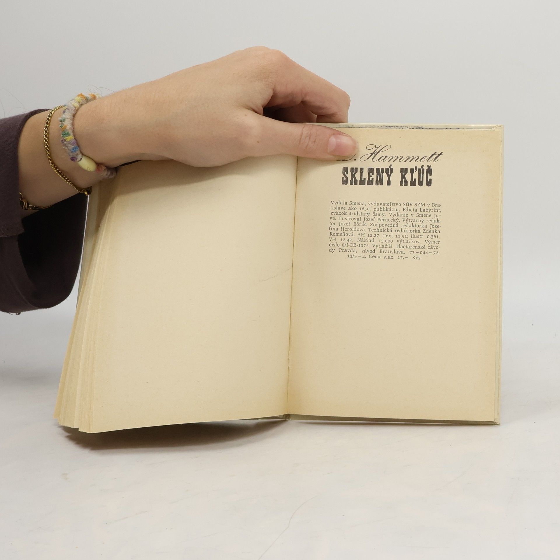 Dashiell Hammett Sklený kľúč