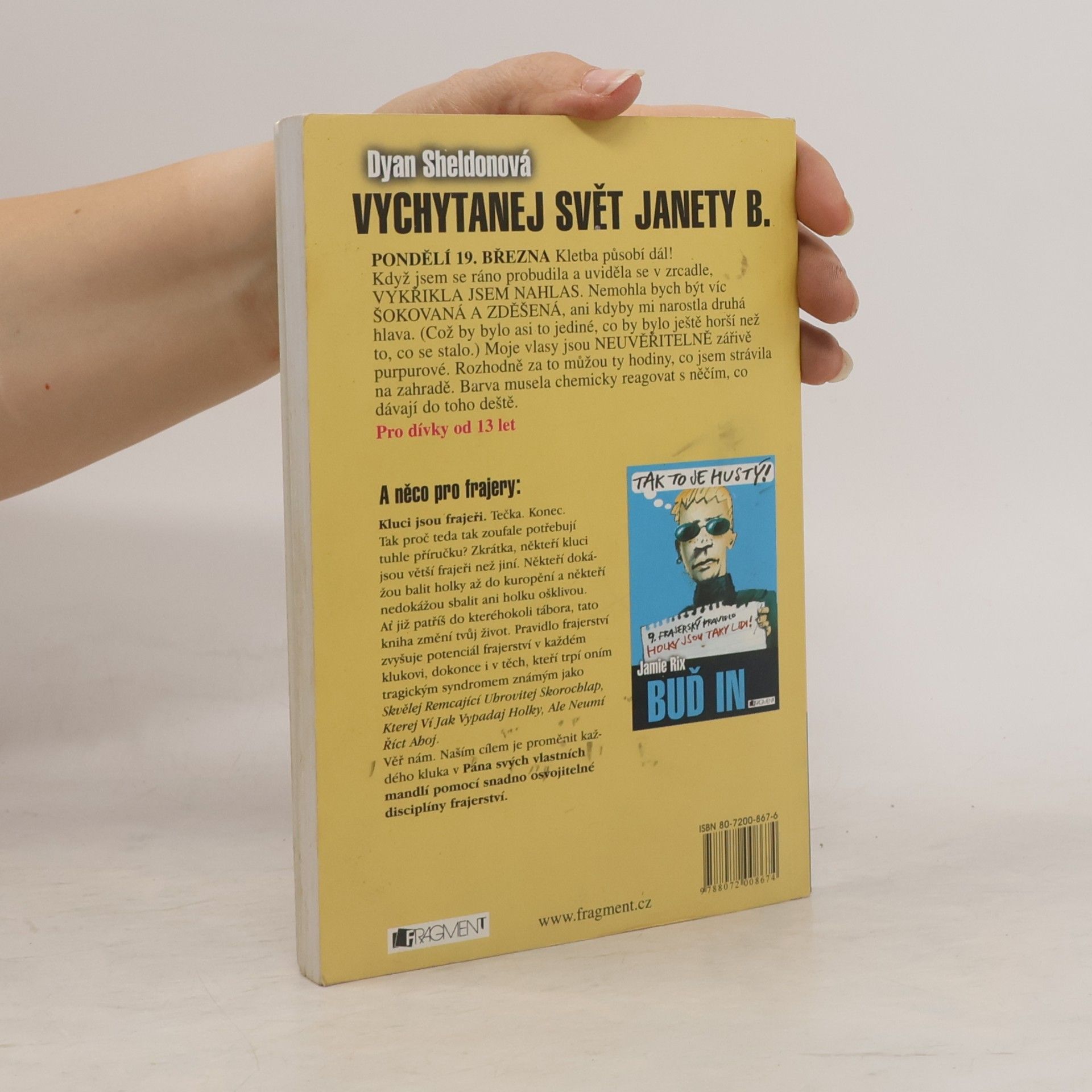 Dyan Sheldon Vychytanej svět Janety B.