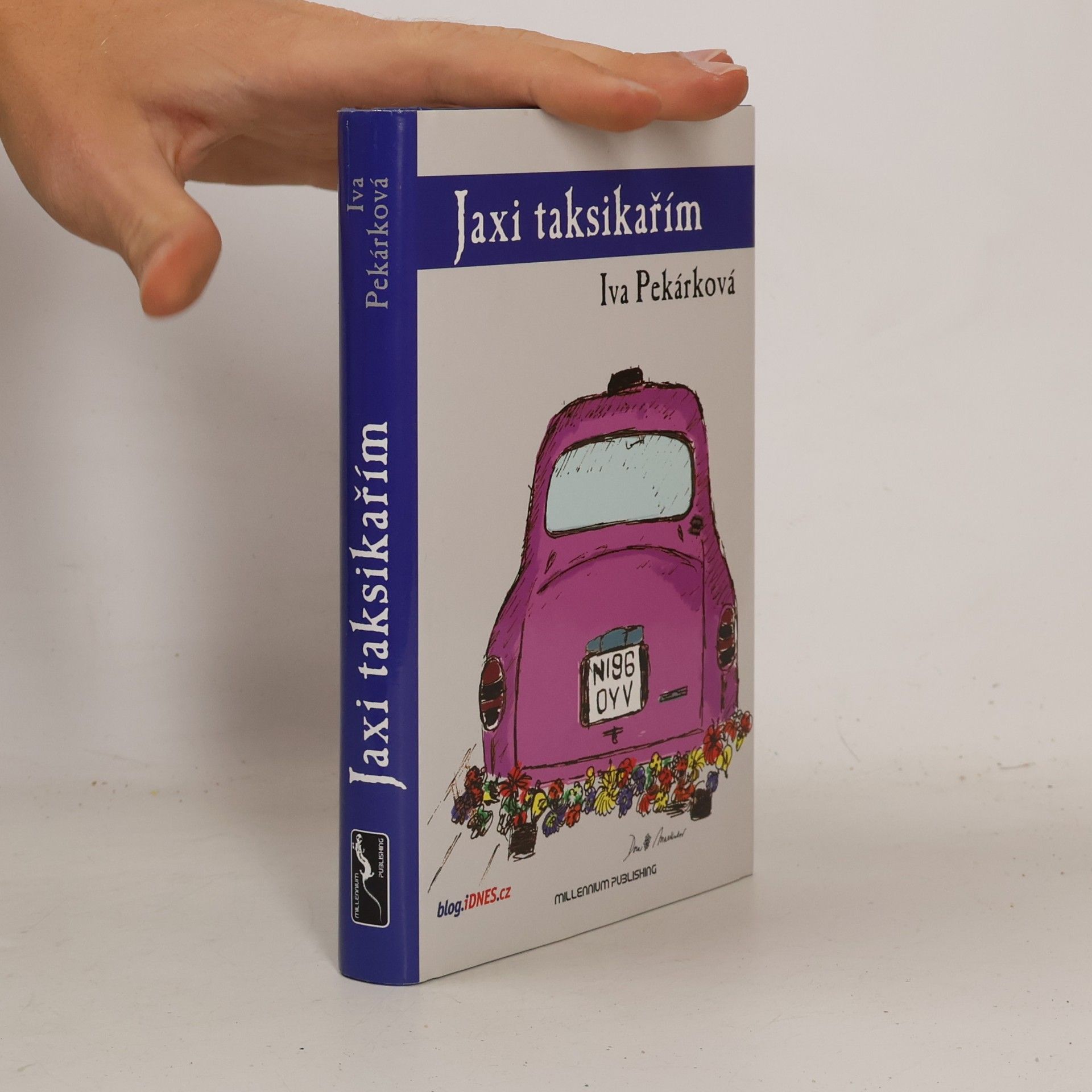 Iva Pekárková Jaxi taksikařím