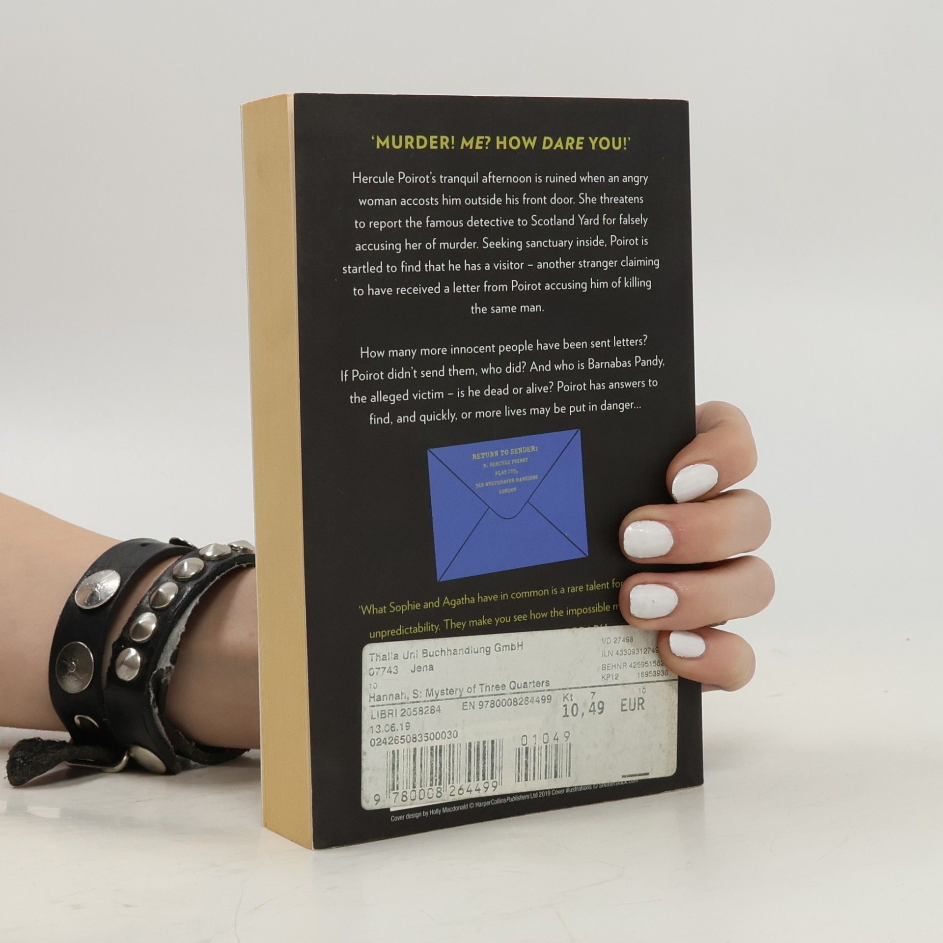 Sophie Hannah The mystery of three quarters: The new Hercule Poirot mystery