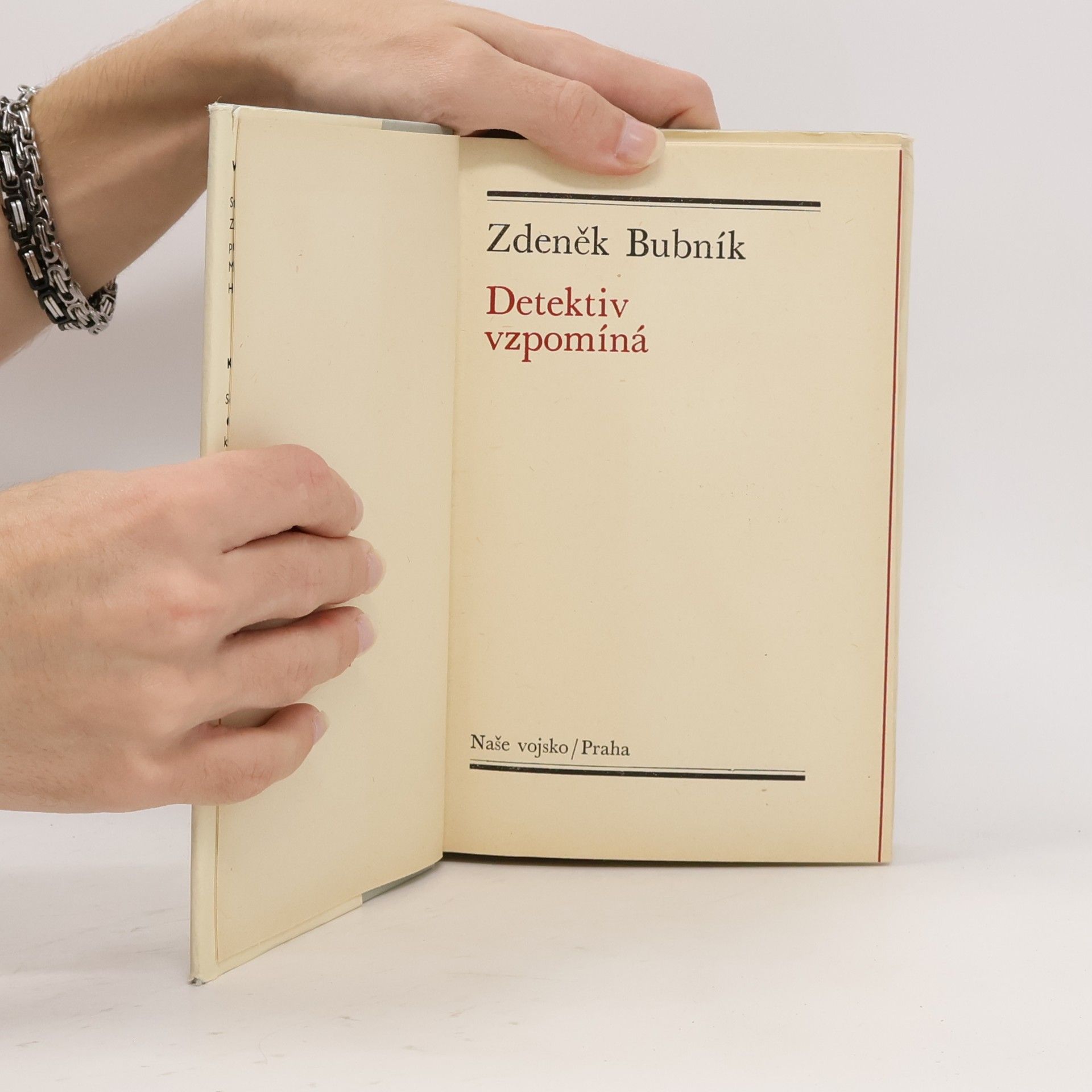 Zdeněk Bubník Detektiv vzpomíná