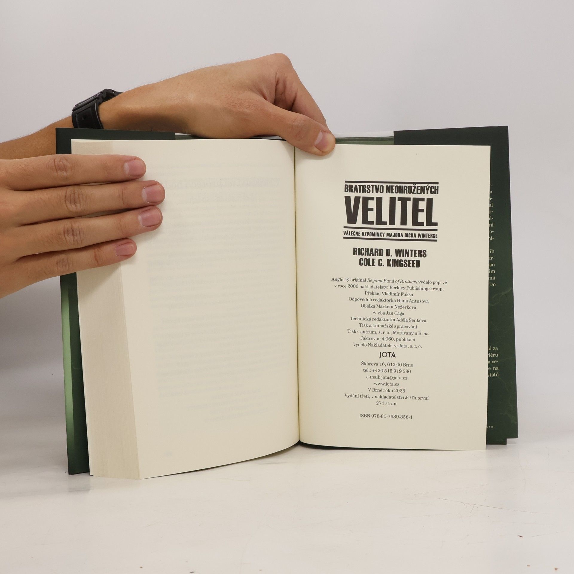 Richard Davis Winters Bratrstvo neohrožených: Velitel