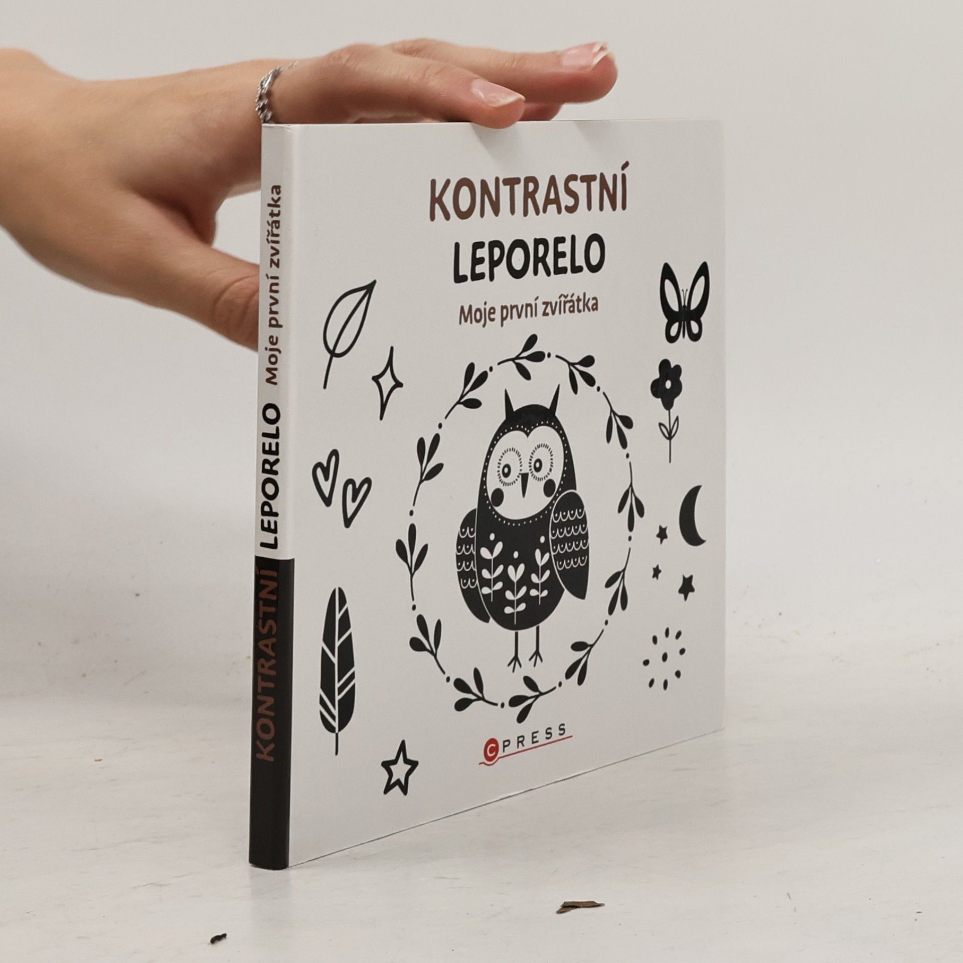 Autorenkollektiv Kontrastní leporelo: Moje první zvířátka