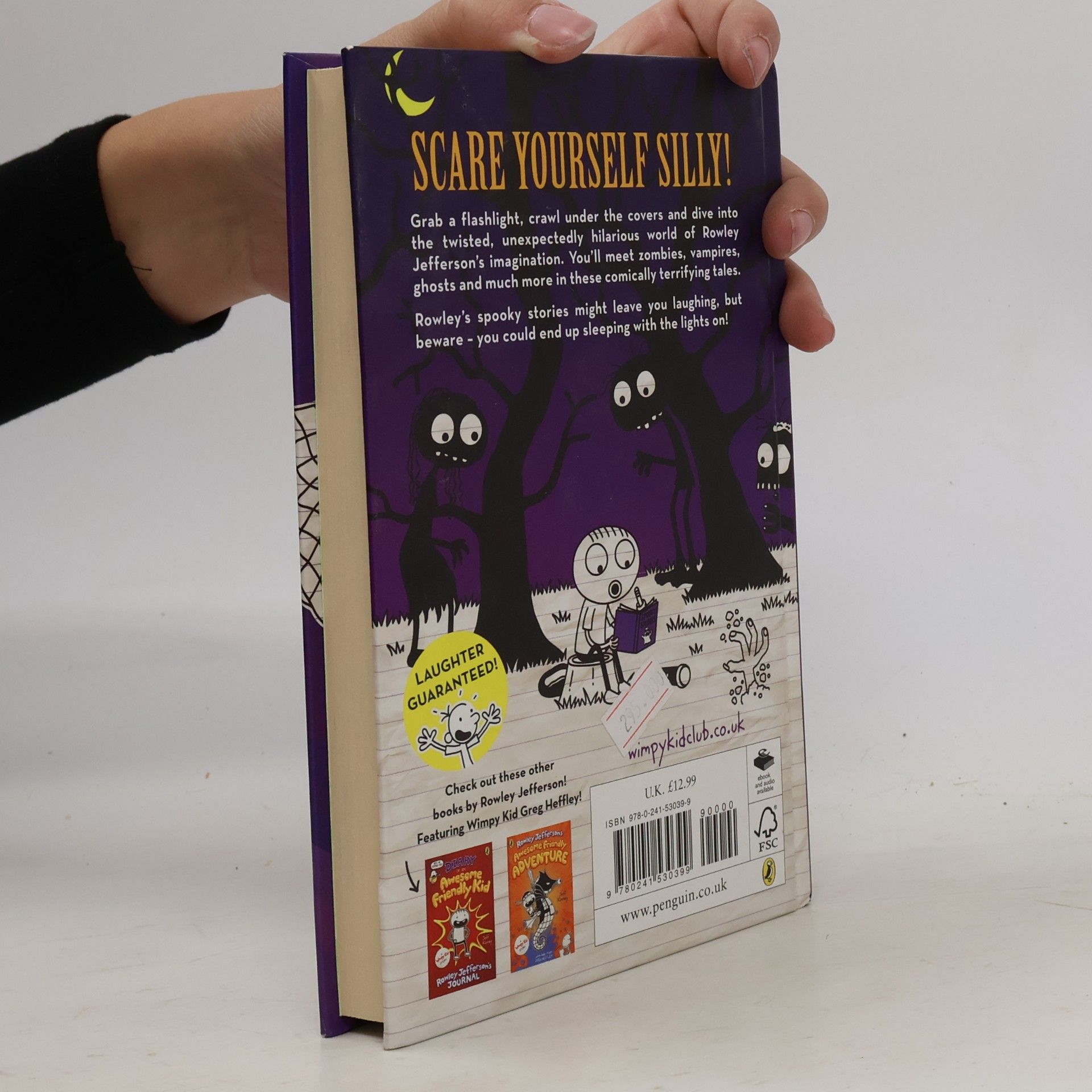Jeff Kinney Rowley Jefferson's Awesome Friendly Spooky Stories