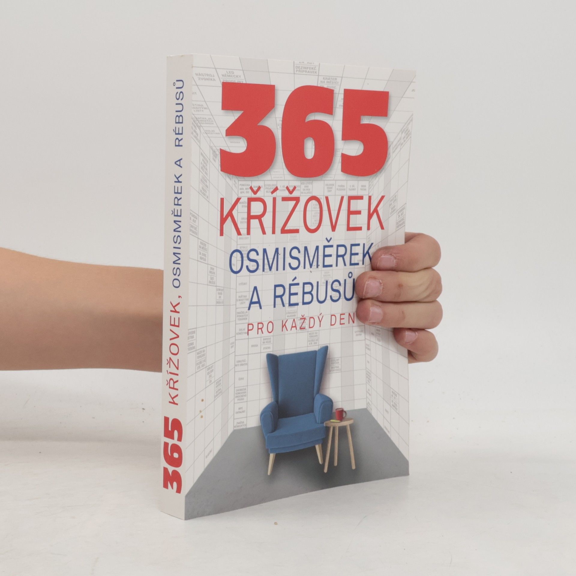 Collectif d'auteurs 365 křížovek, osmisměrek a rébusů pro každý den