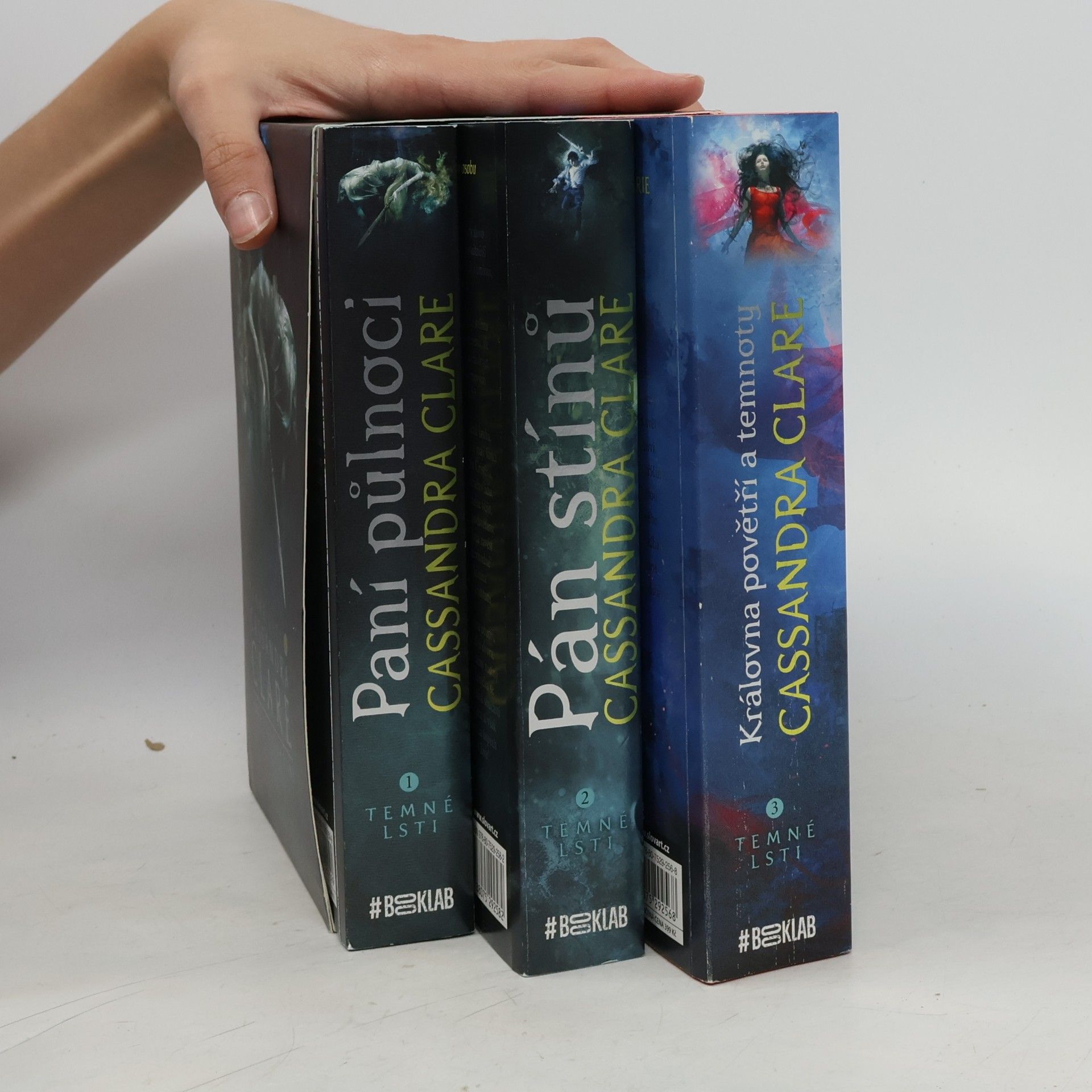 Cassandra Clare Temné lsti 1-3 (box)