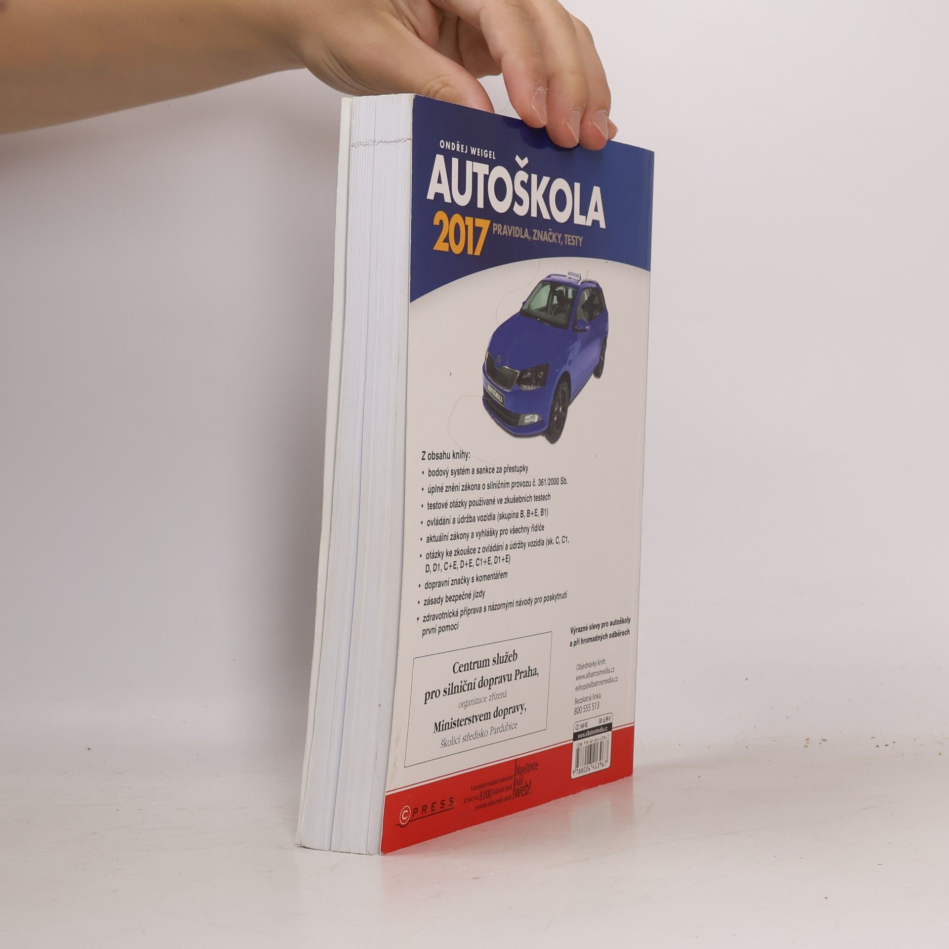 Ondřej Weigel Autoškola. Pravidla, značky, testy 2017