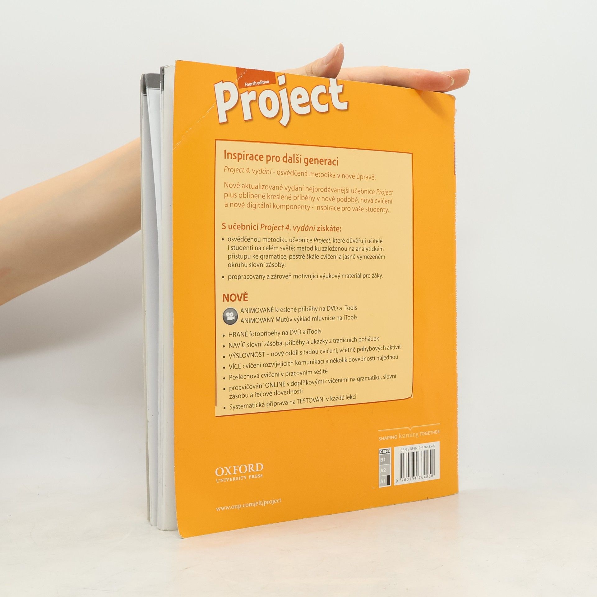 Tom Hutchinson Project 1 Fourth Edition pracovní sešit