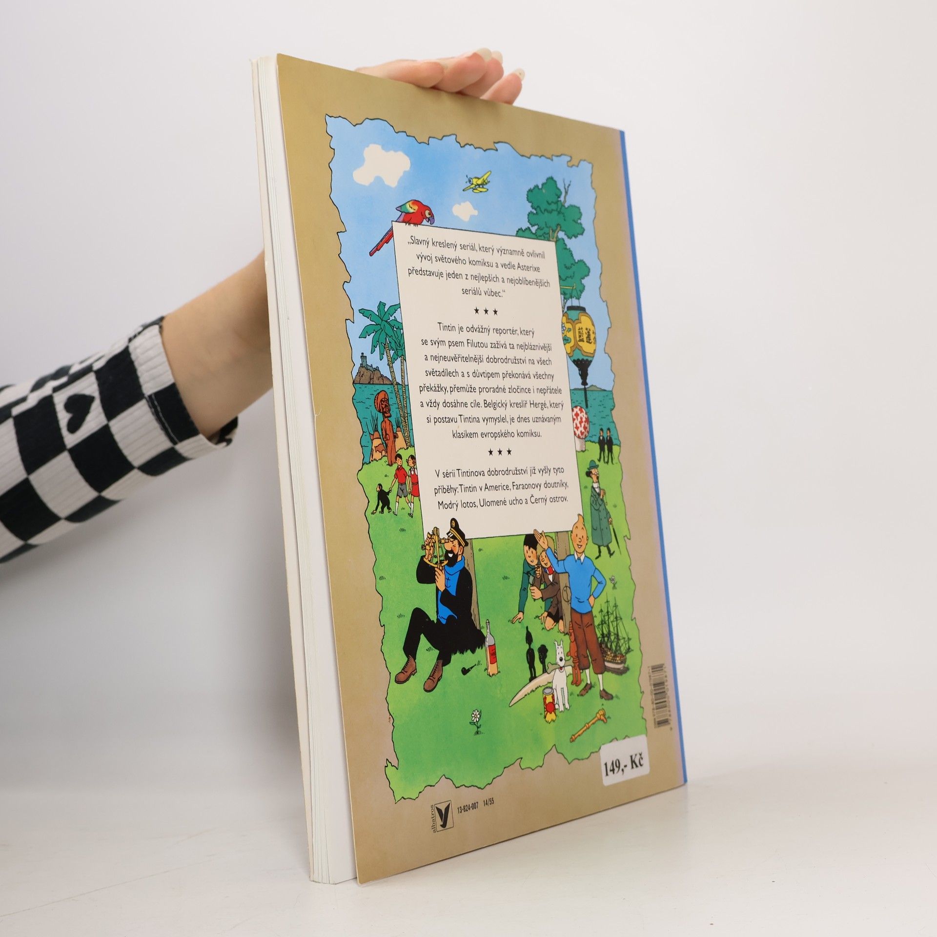 Hergé Žezlo krále Ottokara. Tintinova dobrodružství