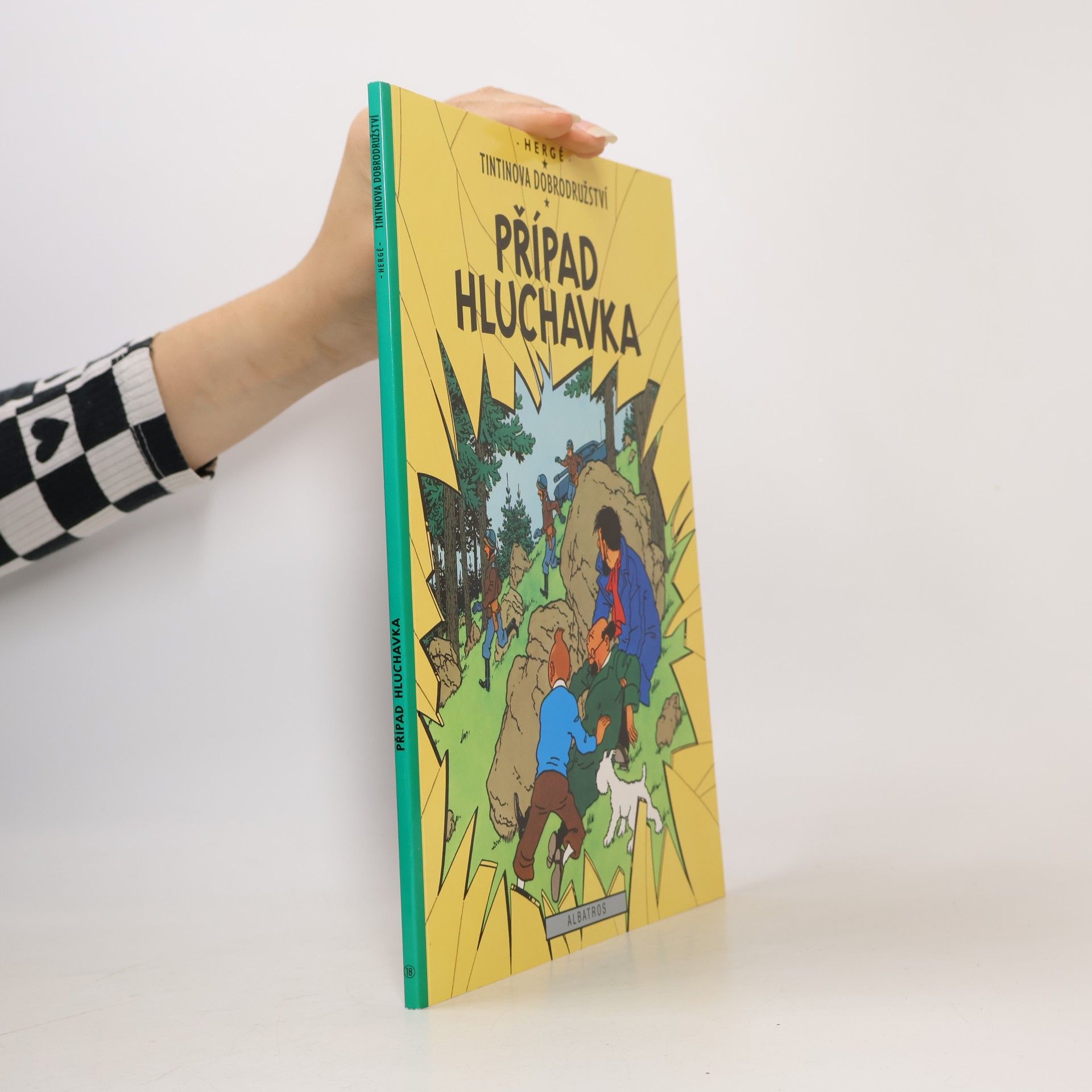 Hergé Tintin (18) - Případ Hluchavka