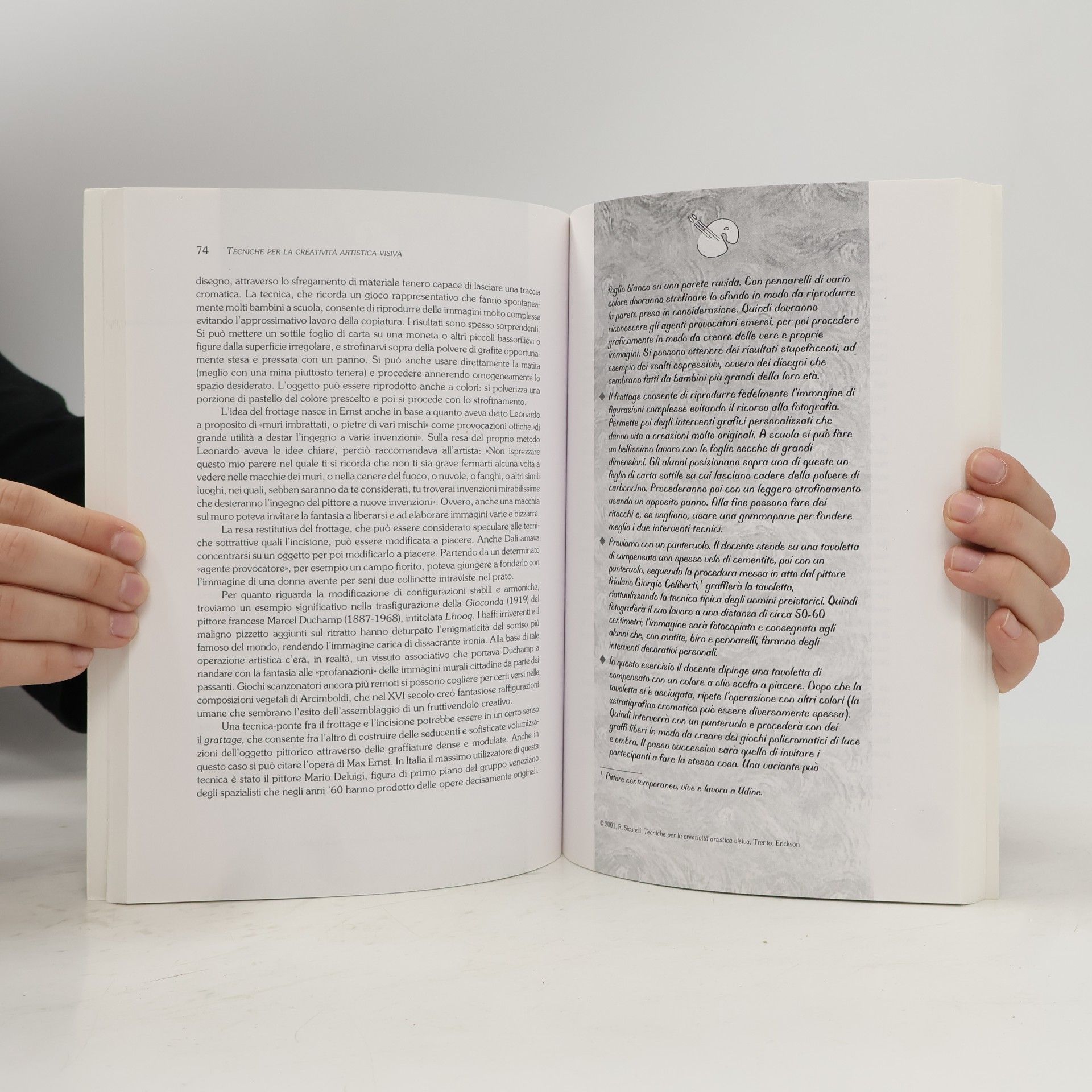 Ruggero Sicurelli Guide per l'educazione: Tecniche per la creatività artistica visiva. Dal punto e la linea al ritratto, dal fotomontaggio ai suoni del colore