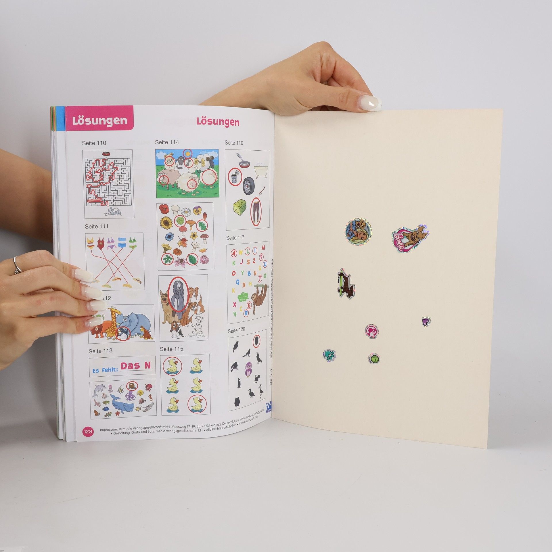 Autorenkollektiv Mein Lernbuch mit Stickern! Band 2: Kindergarten Lernspaß