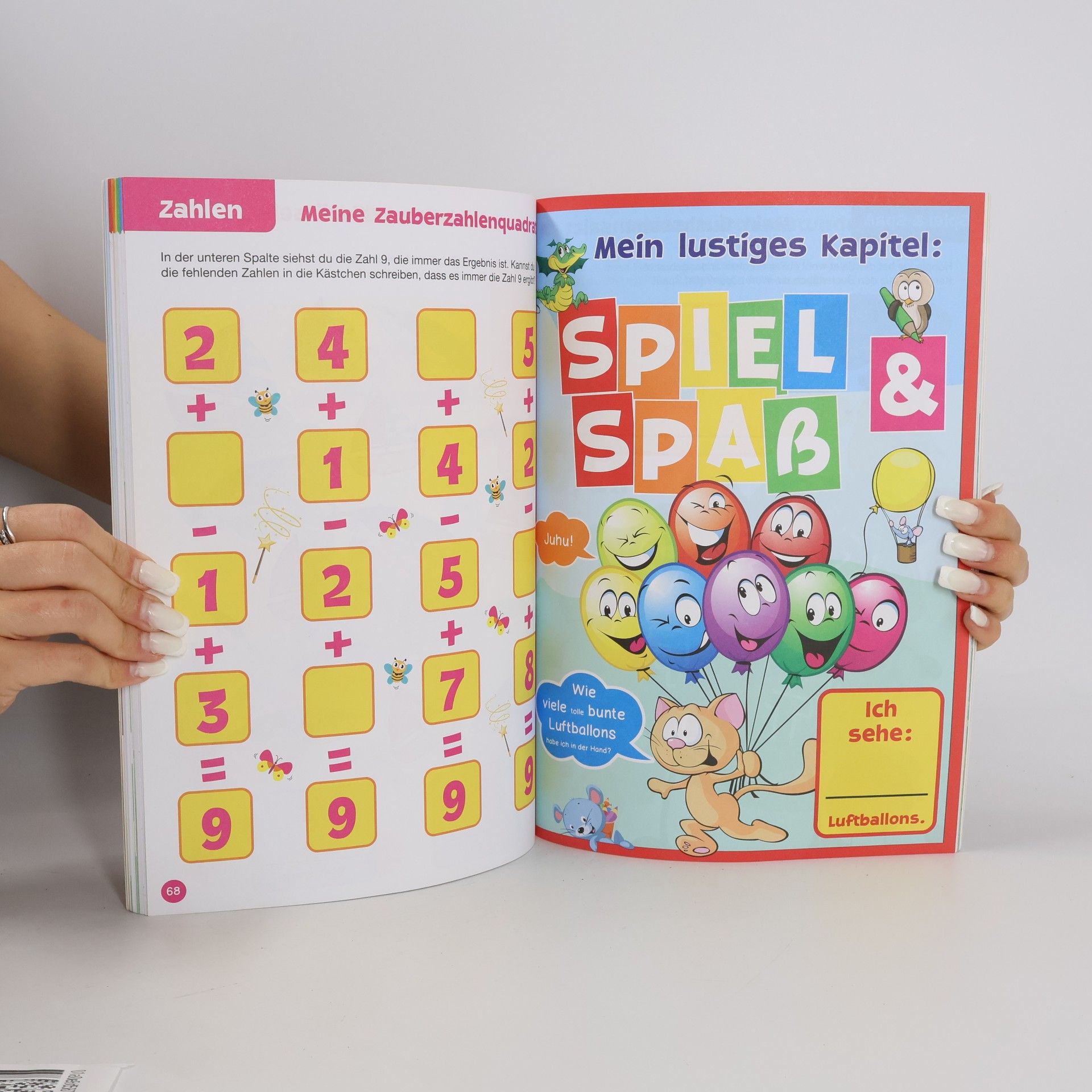 Autorenkollektiv Mein Lernbuch mit Stickern! Band 2: Kindergarten Lernspaß