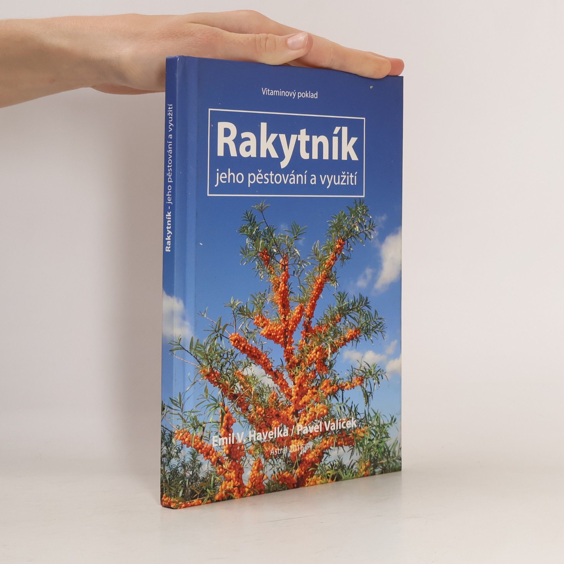 Pavel Valíček Rakytník.Jeho pěstování a využití