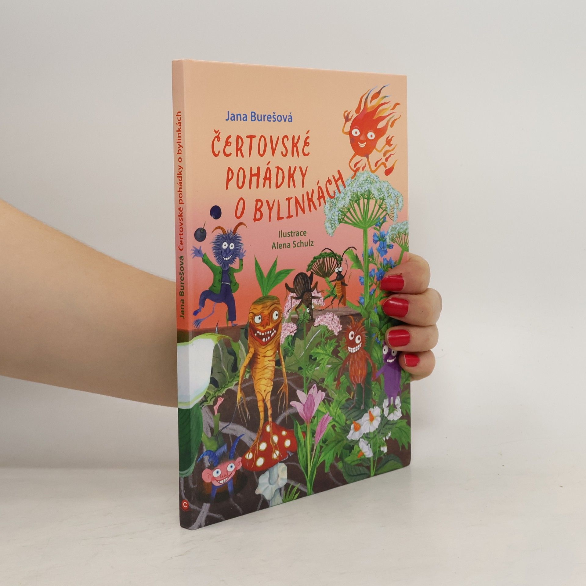 Jana Burešová Čertovské pohádky o bylinkách