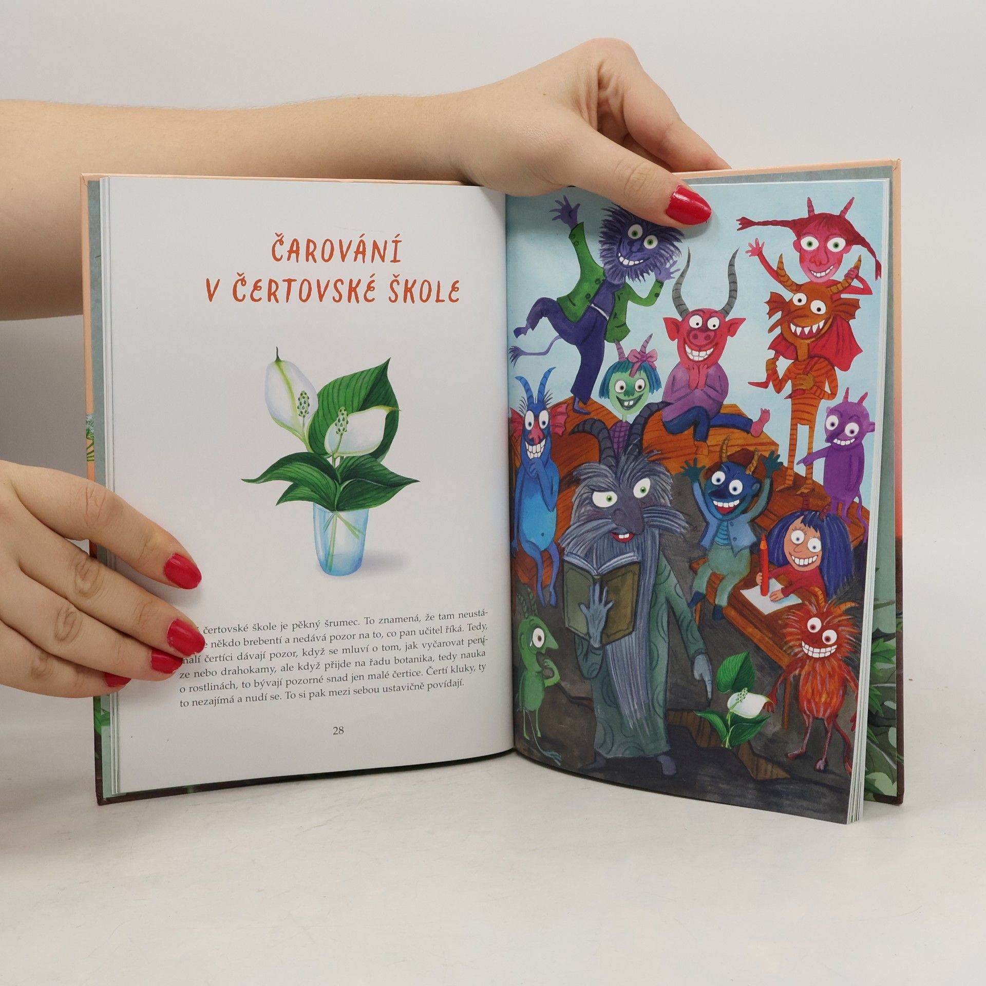 Jana Burešová Čertovské pohádky o bylinkách