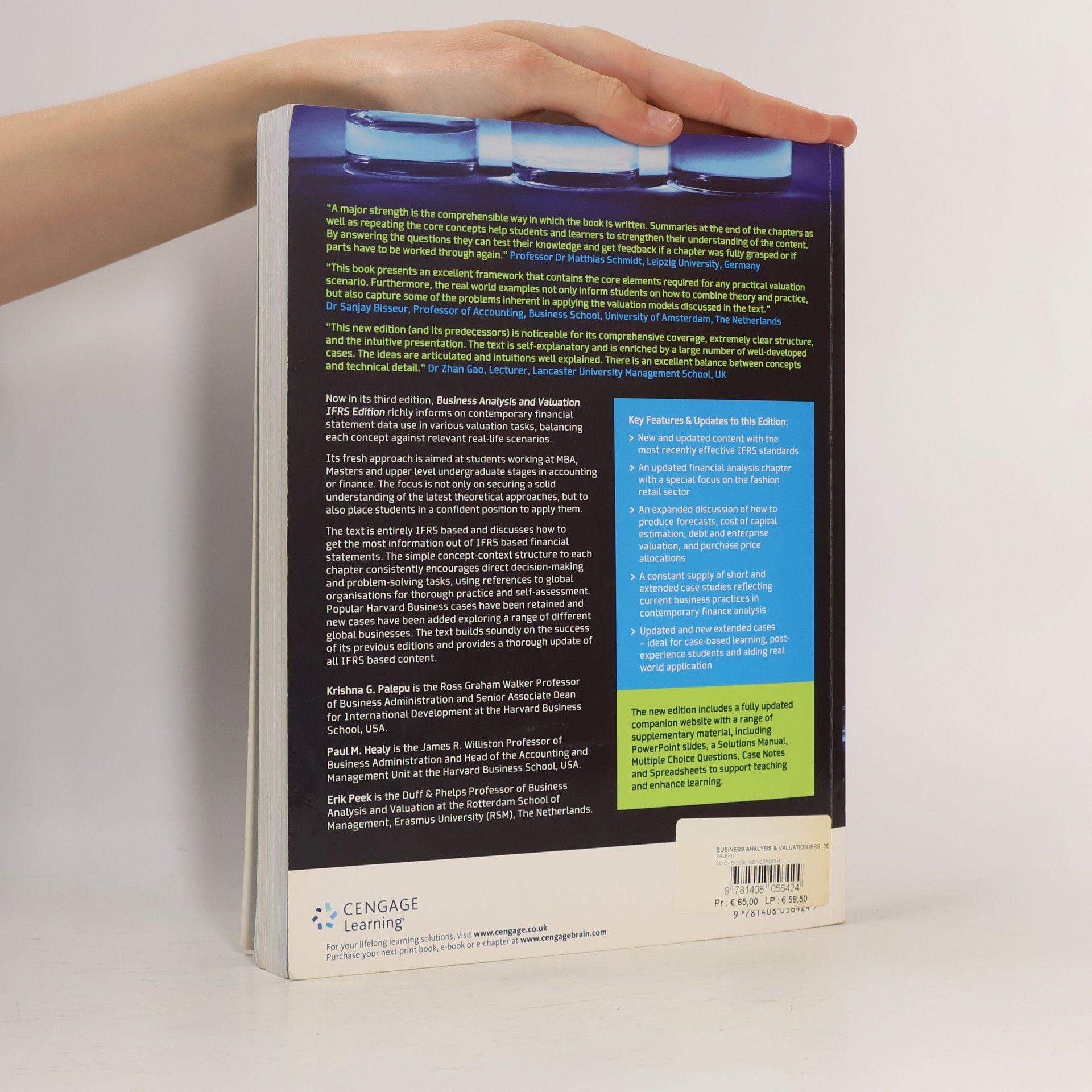 Krishna G. Palepu Business Analysis and Valuation: IFRS Edition - Third Edition