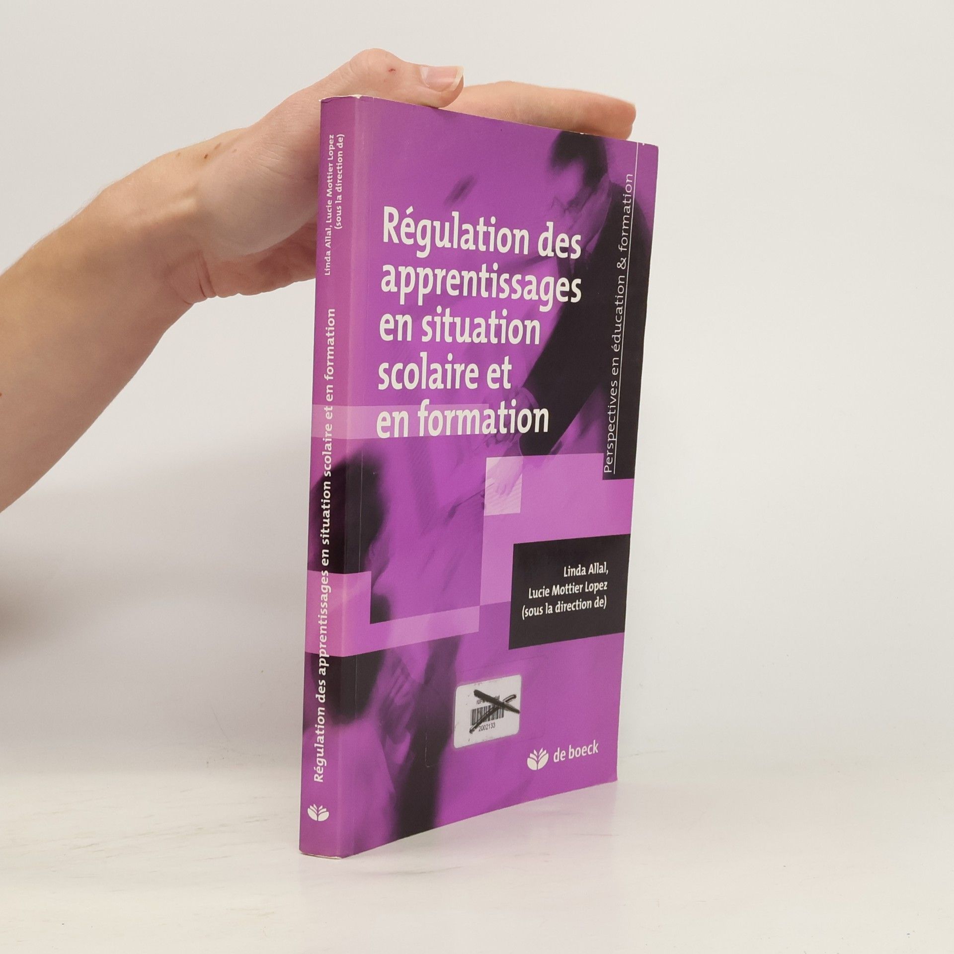 Lucie Mottier Lopez Perspectives en éducation & formation: Régulation des apprentissages en situation scolaire et en formation