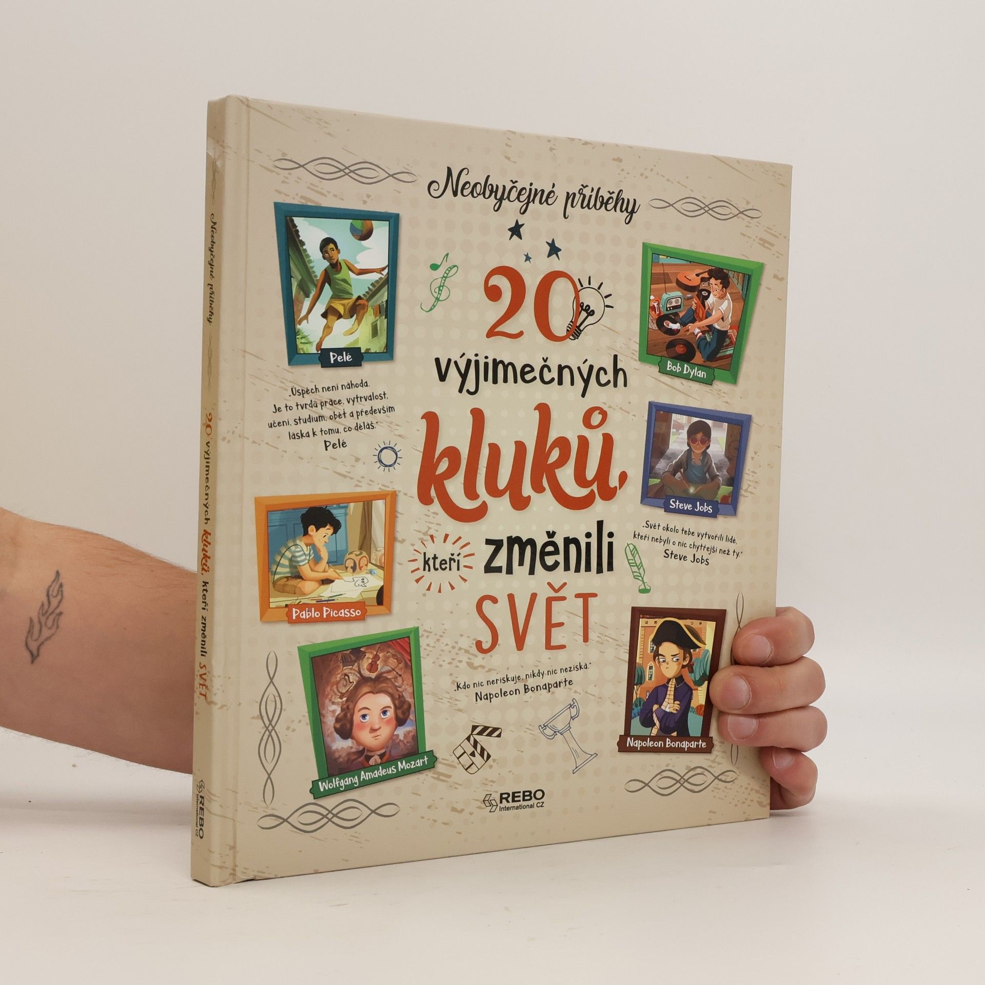 Rosalba Troiano 20 výjimečných kluků, kteří změnili svět