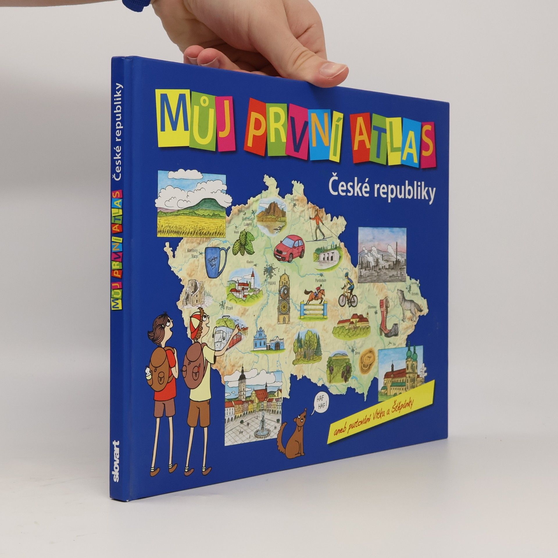 Adéla Rúčková Moravcová Můj první atlas České republiky aneb Putování Vítka a Štěpánky