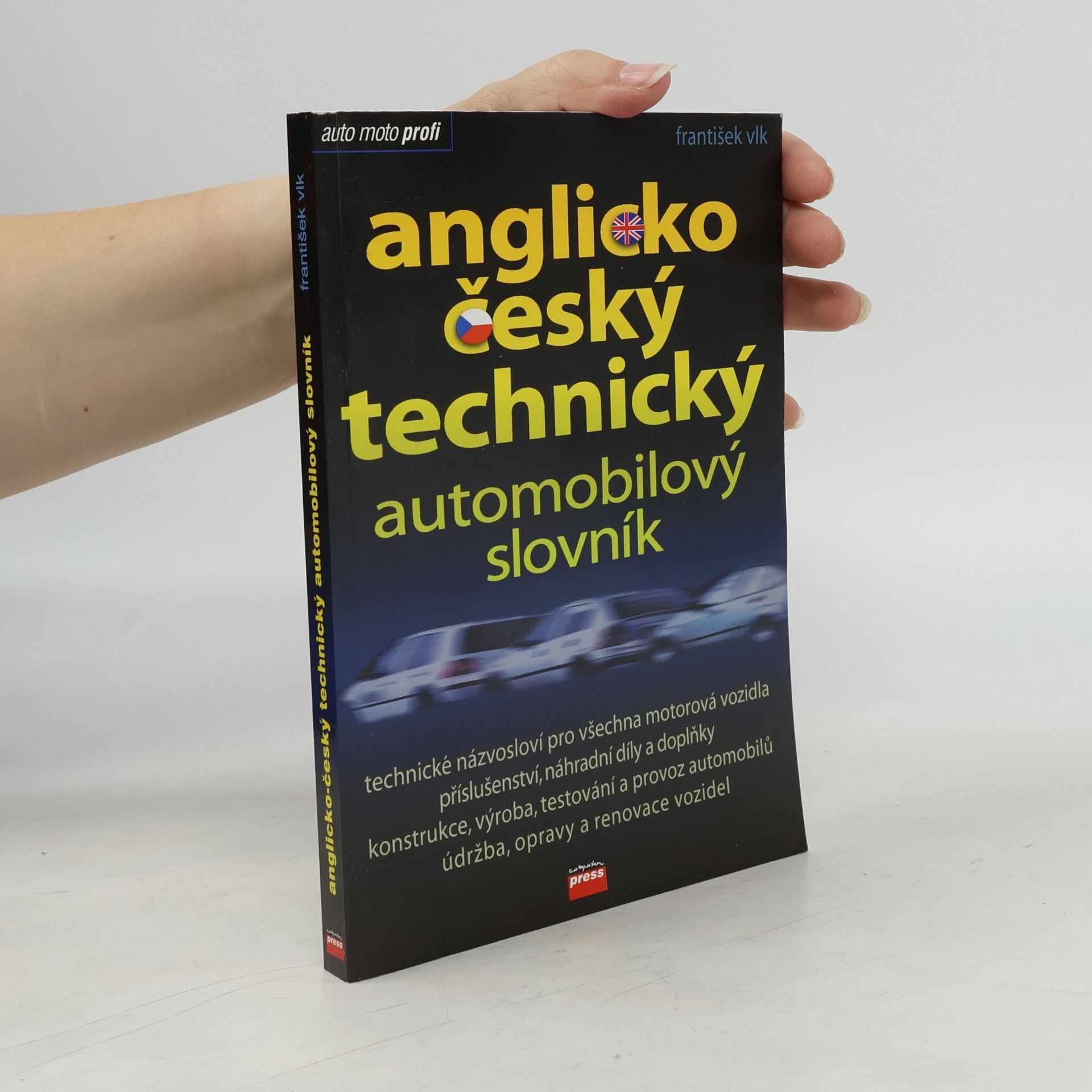 František Vlk Anglicko-český technický automobilový slovník