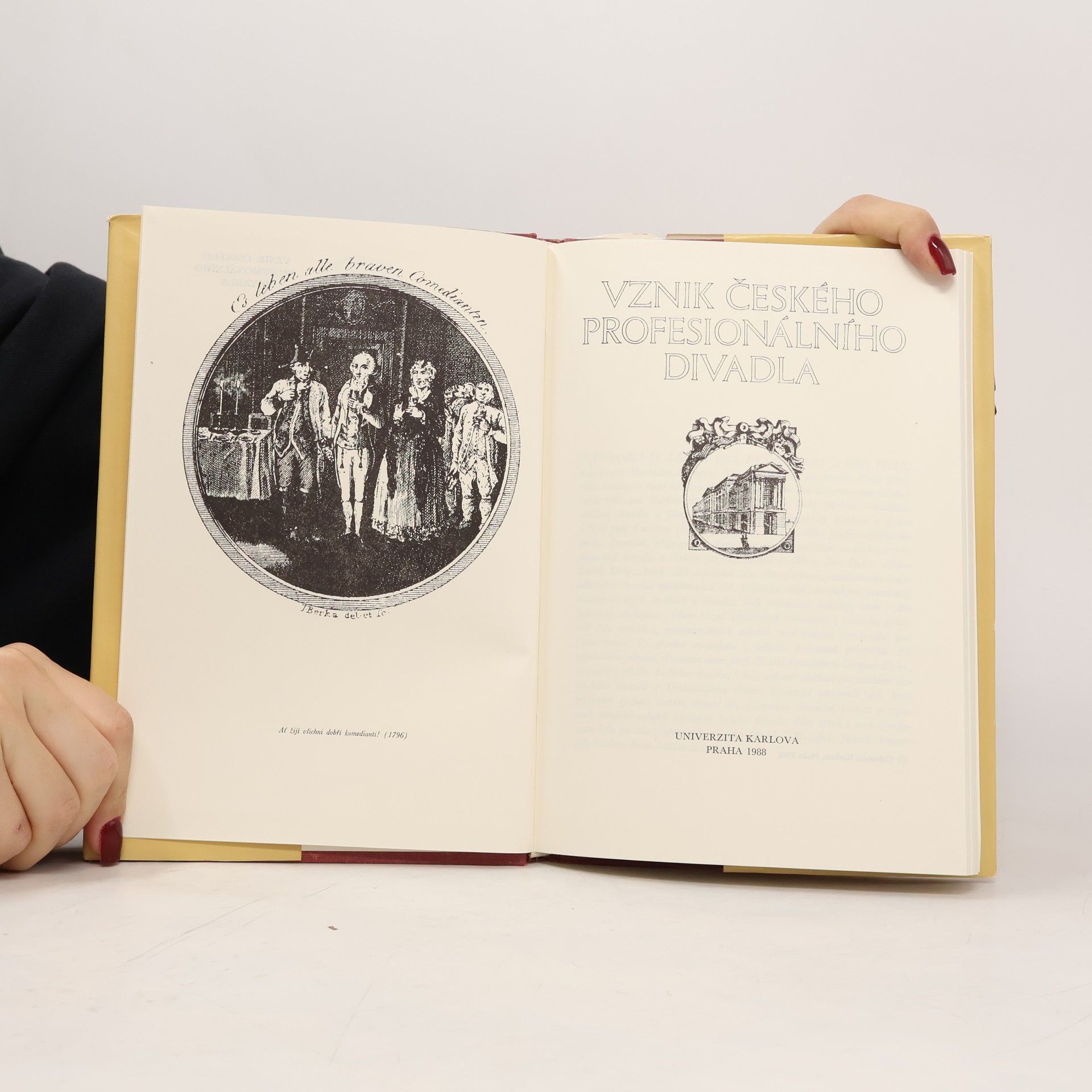 Autorenkollektiv Vznik českého profesionálního divadla