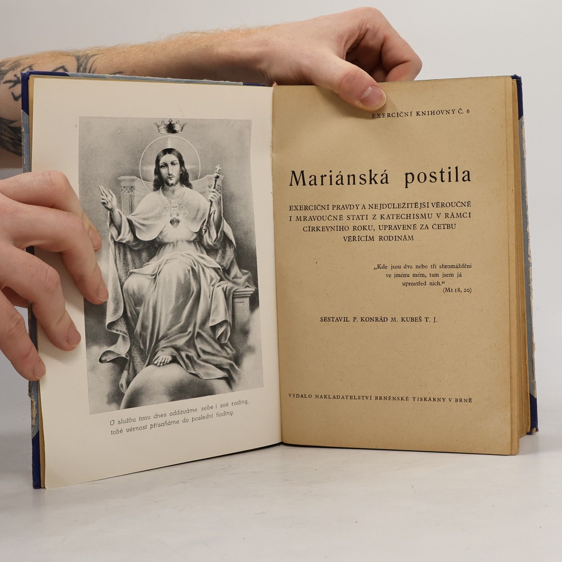 P. Konrád M. Kubeš T.J. Mariánská Postila