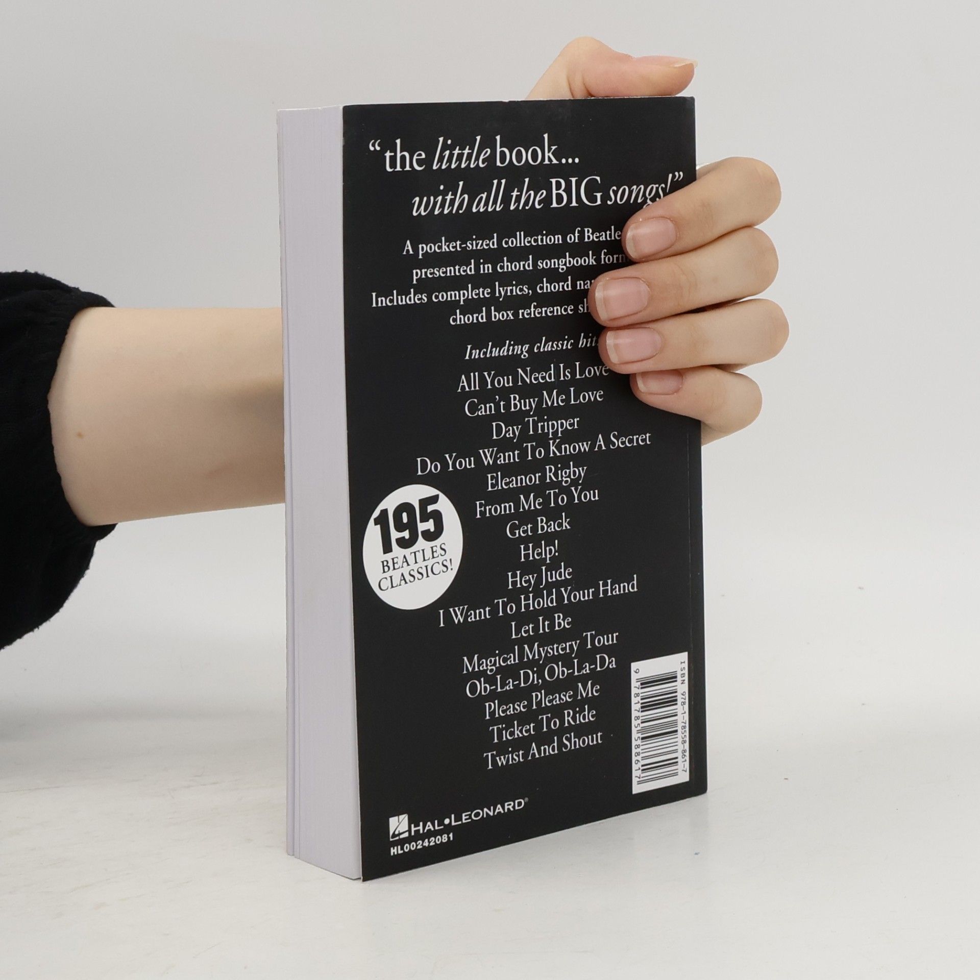 Beatles The Little Black Songbook. The Beatles.