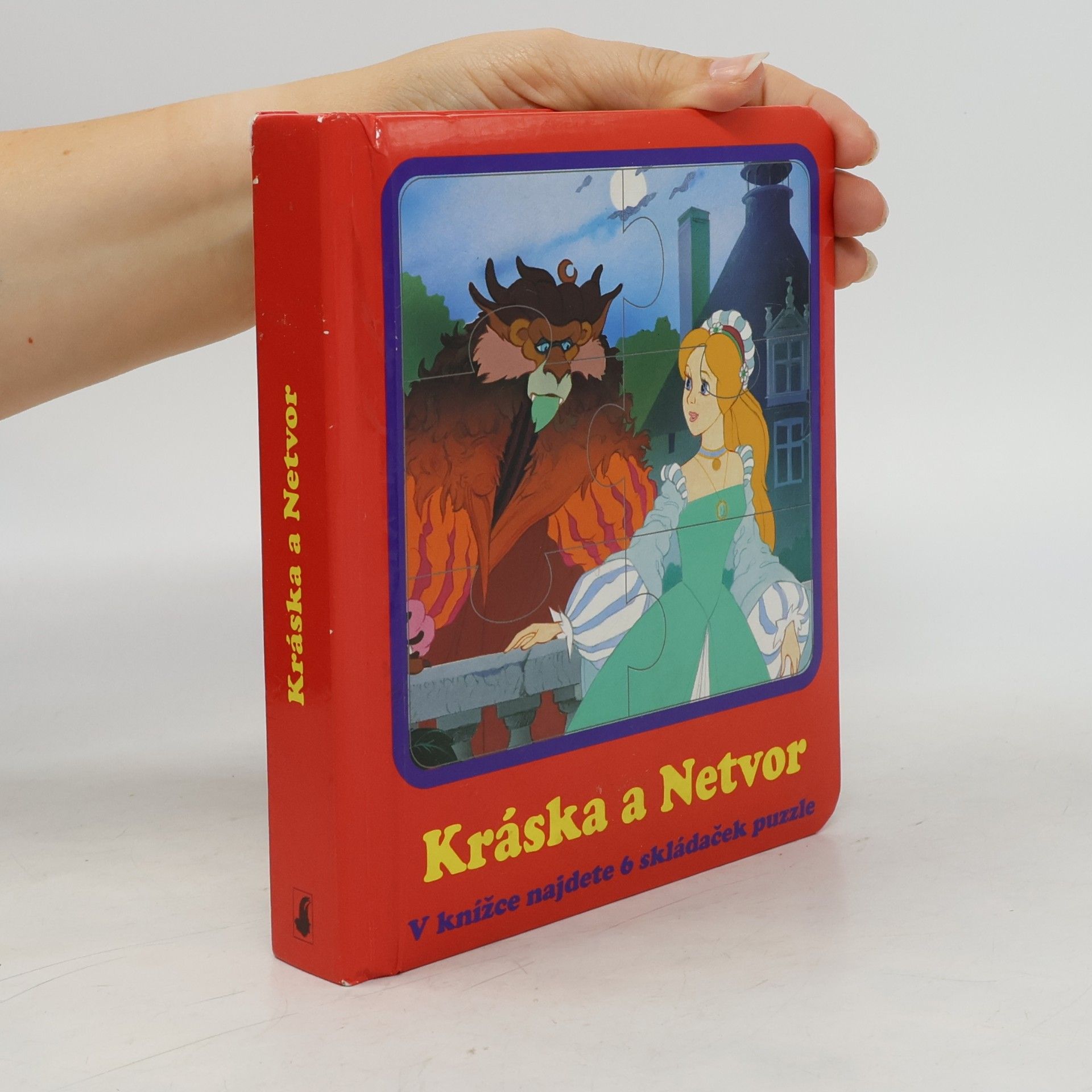Autorenkollektiv Kráska a Netvor : V knížce najdete 6 skládaček puzzle