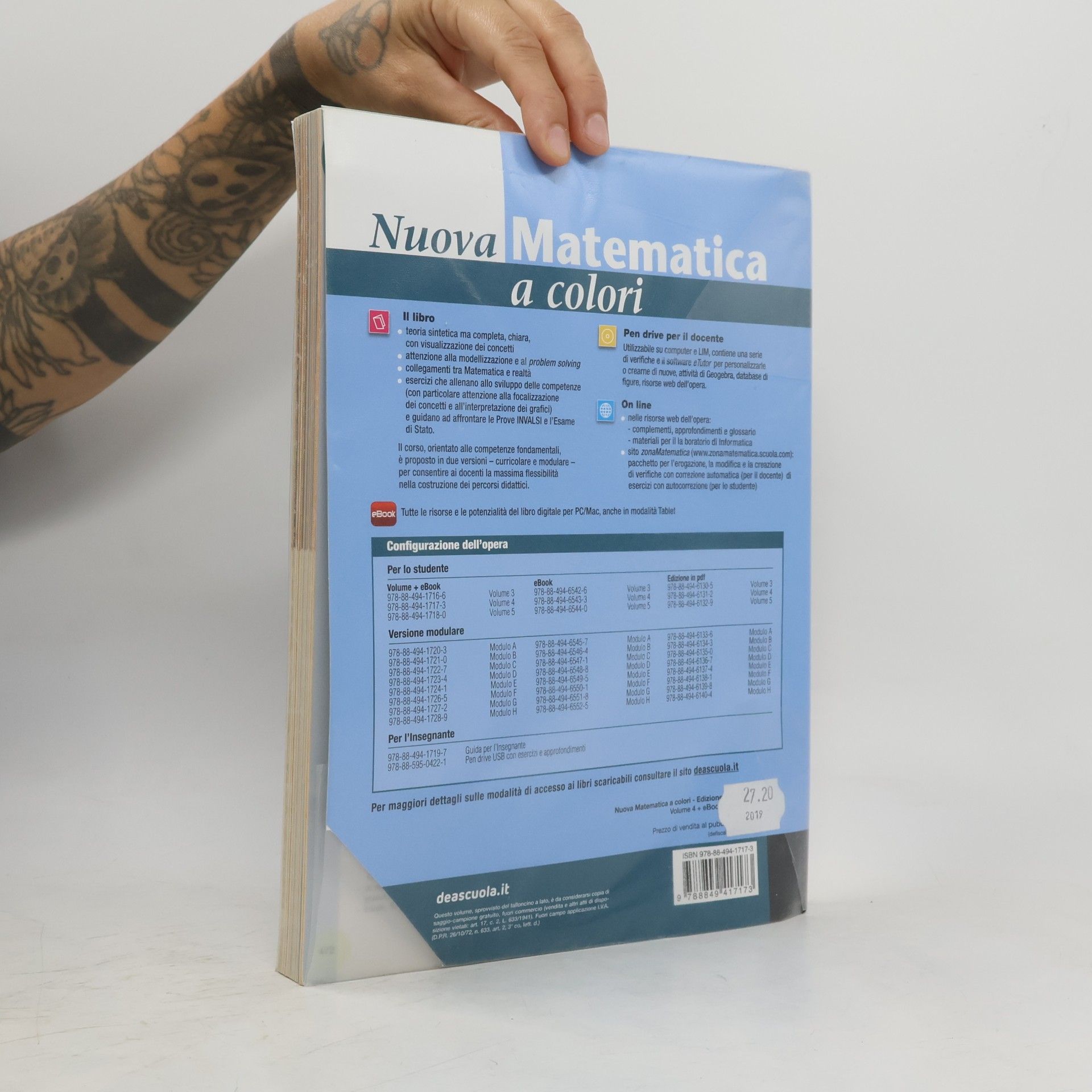 Leonardo Sasso Nuova matematica a colori