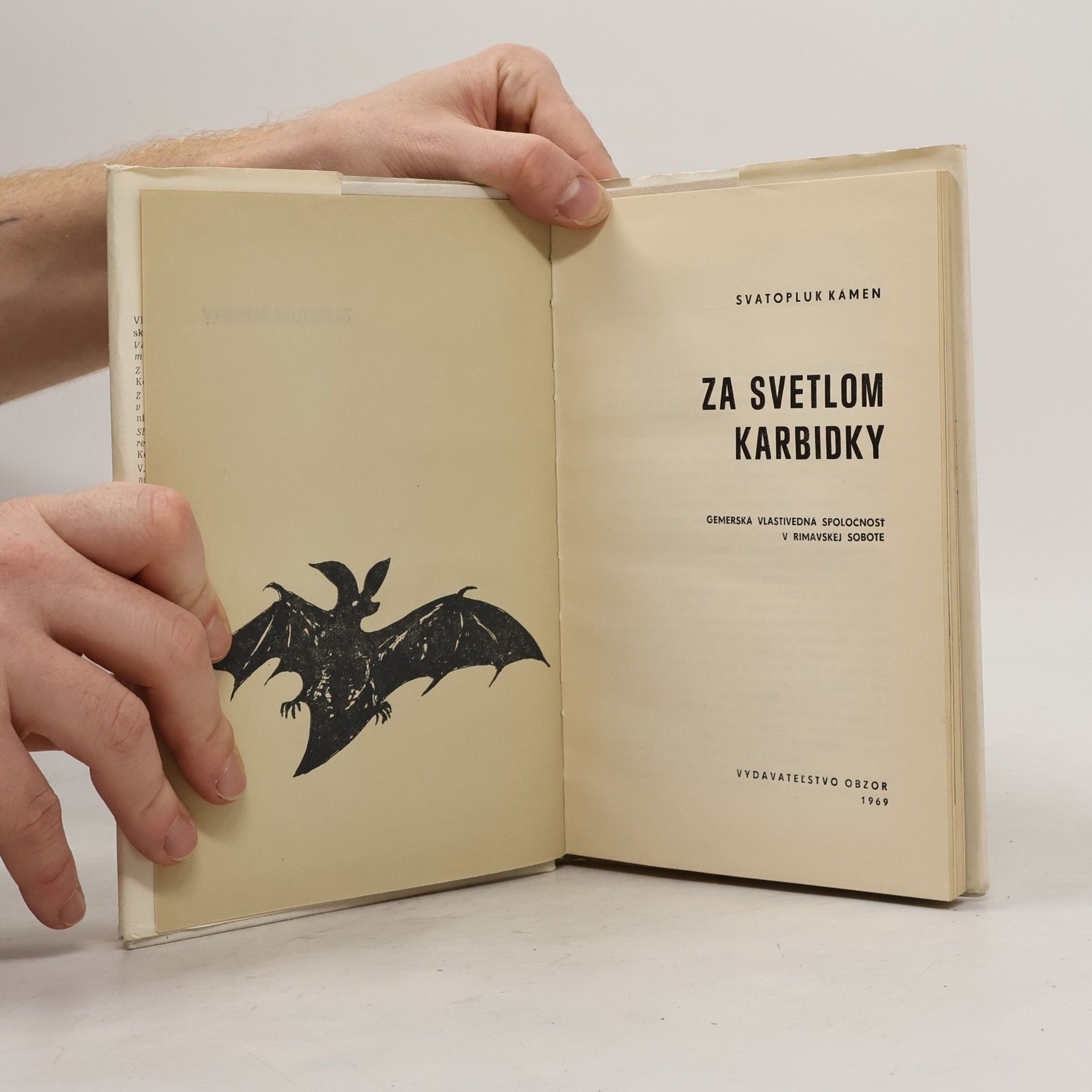 Svatopluk Kamen Za svetlom karbidky