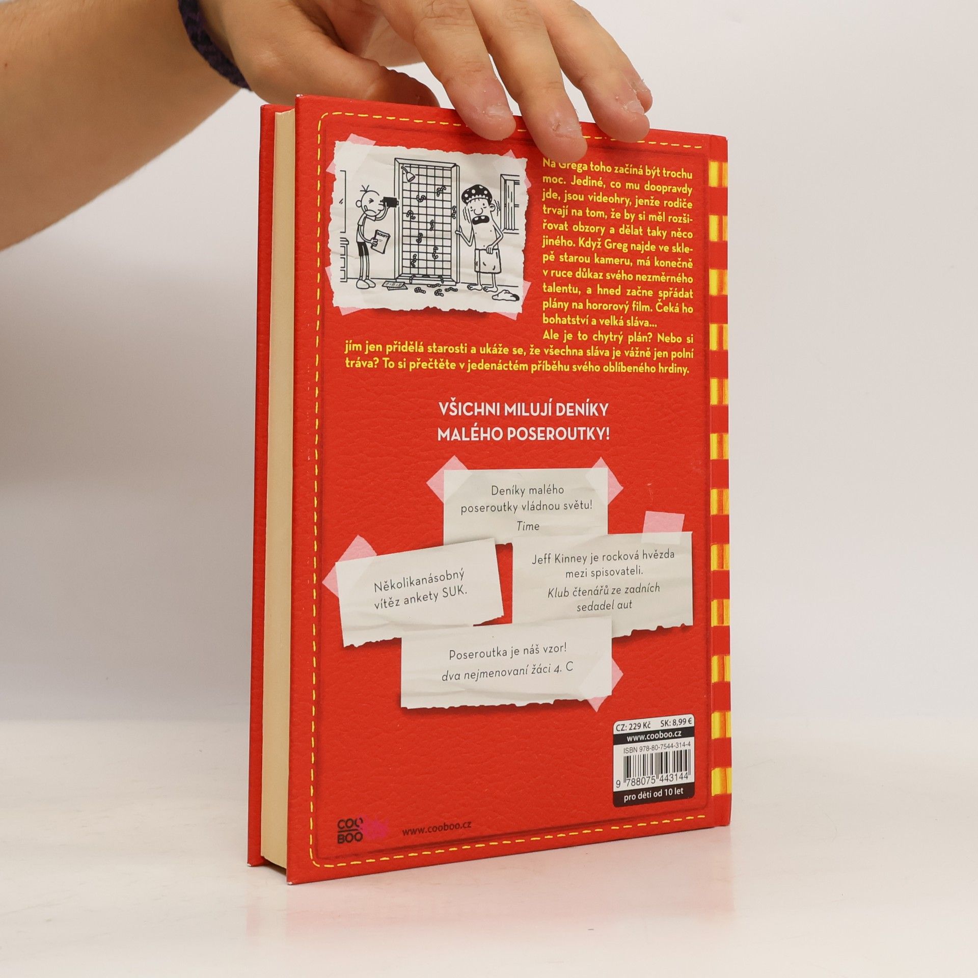 Jeff Kinney Deník malého poseroutky 11. Všechna sláva...