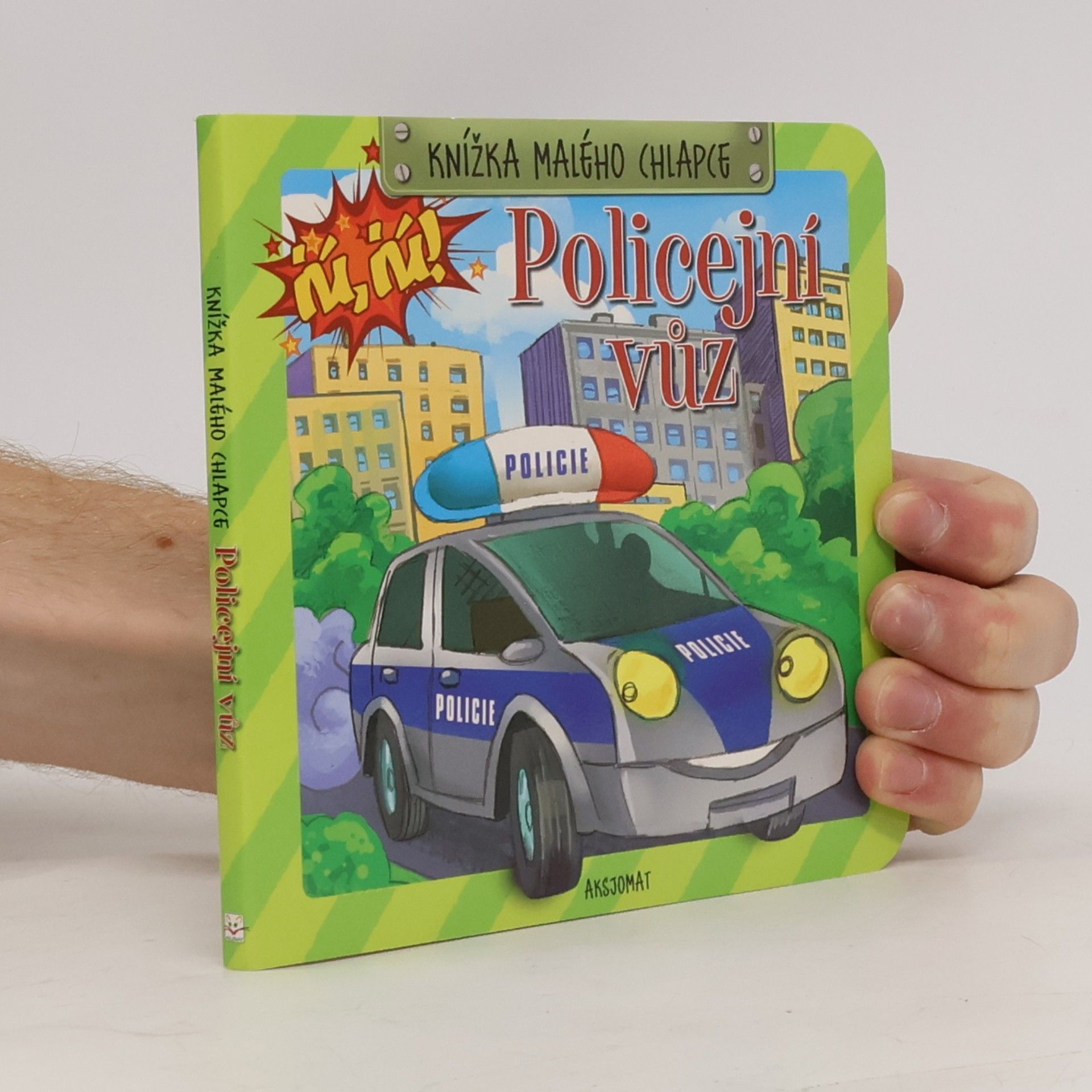 Anna Podgórska Knížka malého chlapce Policejní vůz