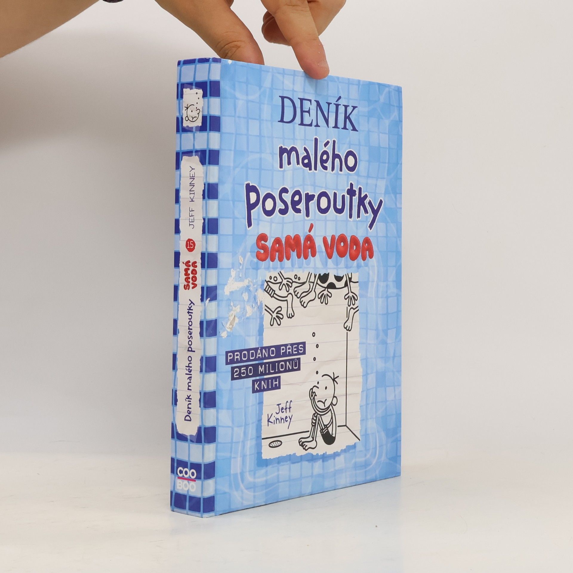 Jeff Kinney Deník malého poseroutky 15. Samá voda