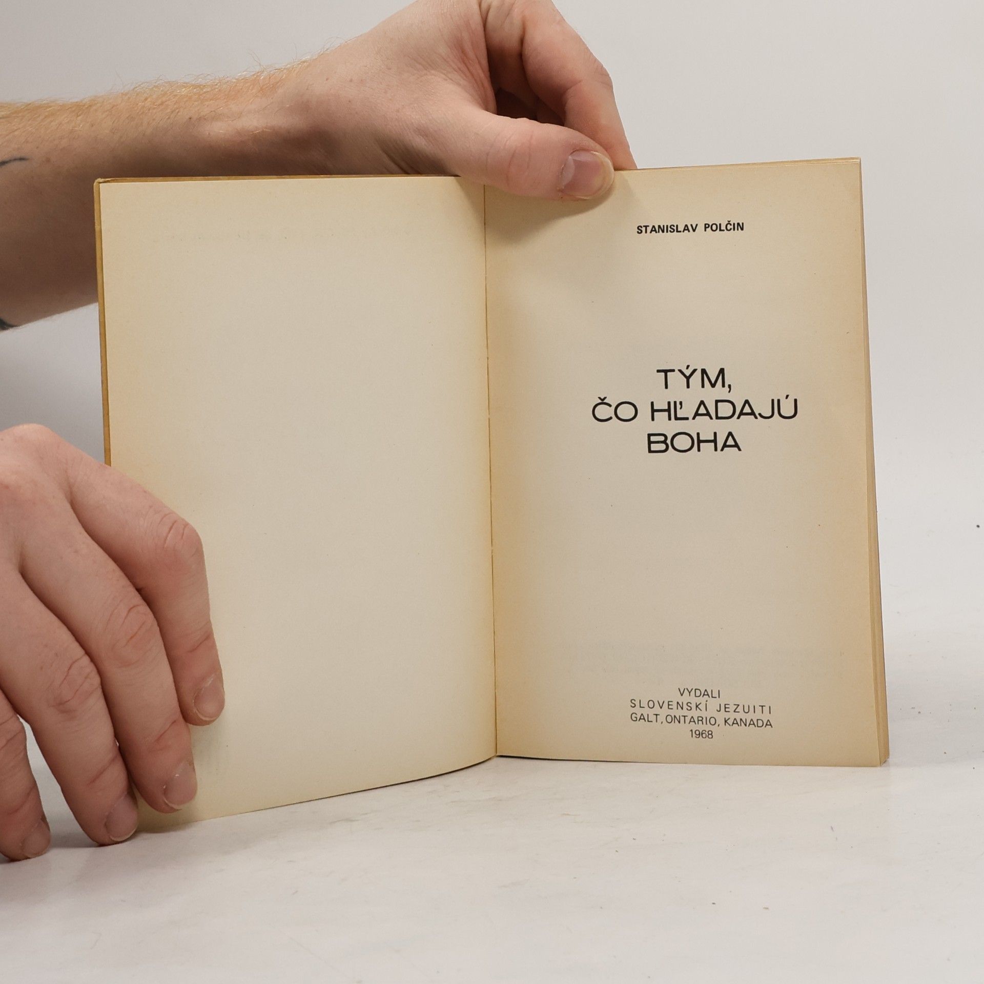 Stanislav Polčin Tým, čo hľadajú Boha