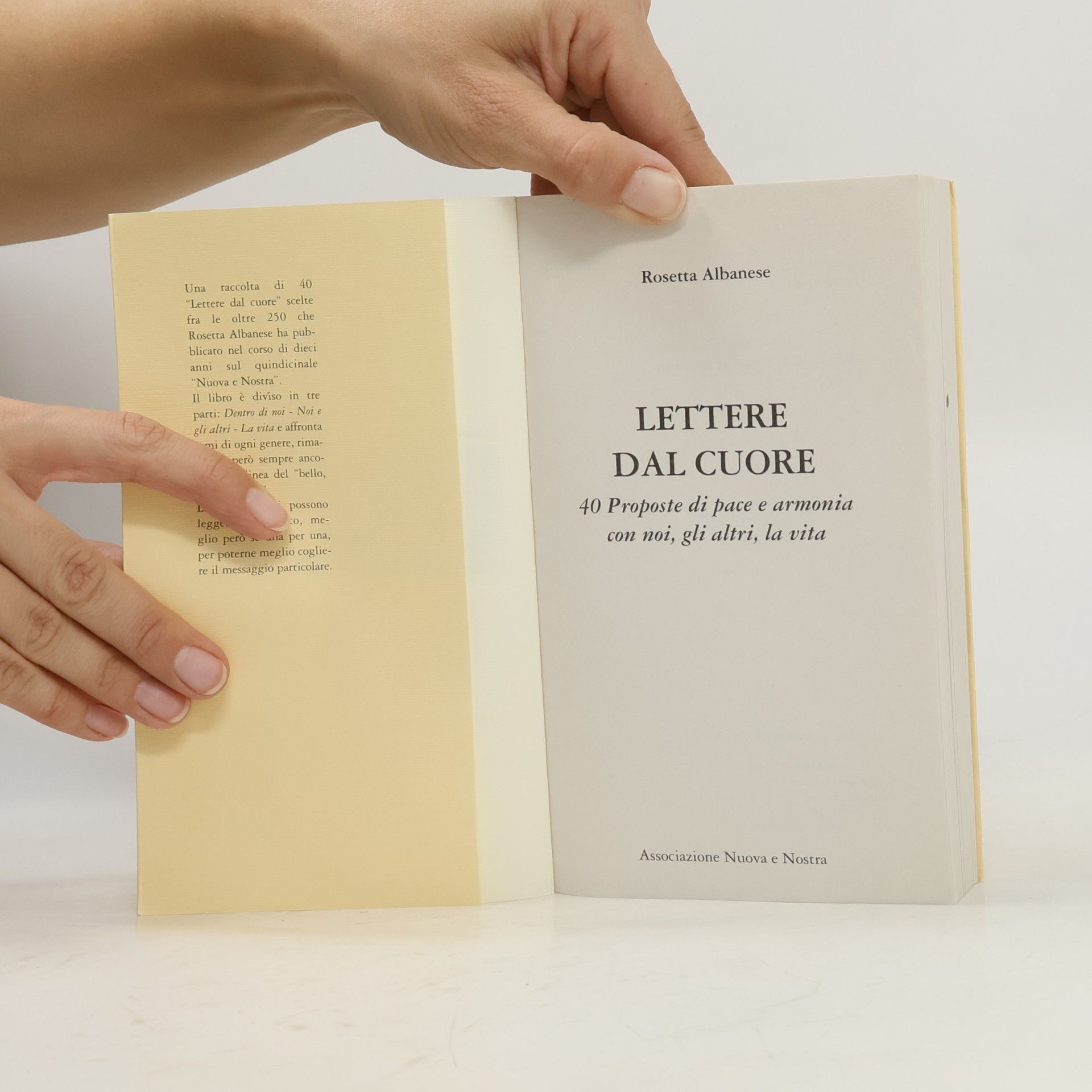 Rosetta Albanese Letteere dal cuore