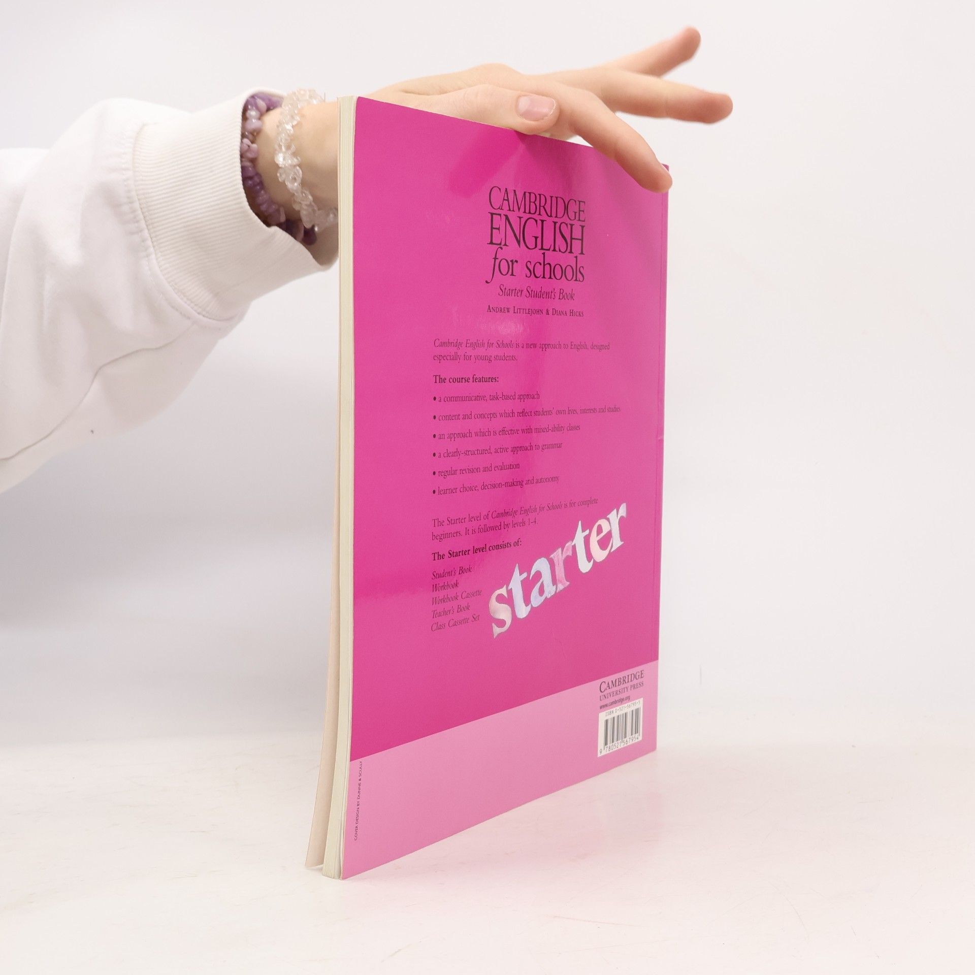 Andrew Littlejohn Cambridge English for schools : starter student's book