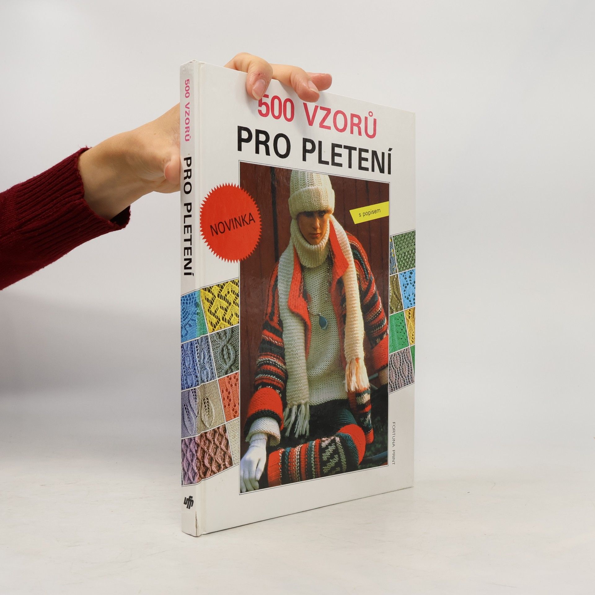 Božena Hrabětová 500 vzorů pro pletení. Pět set vzorů pro pletení.
