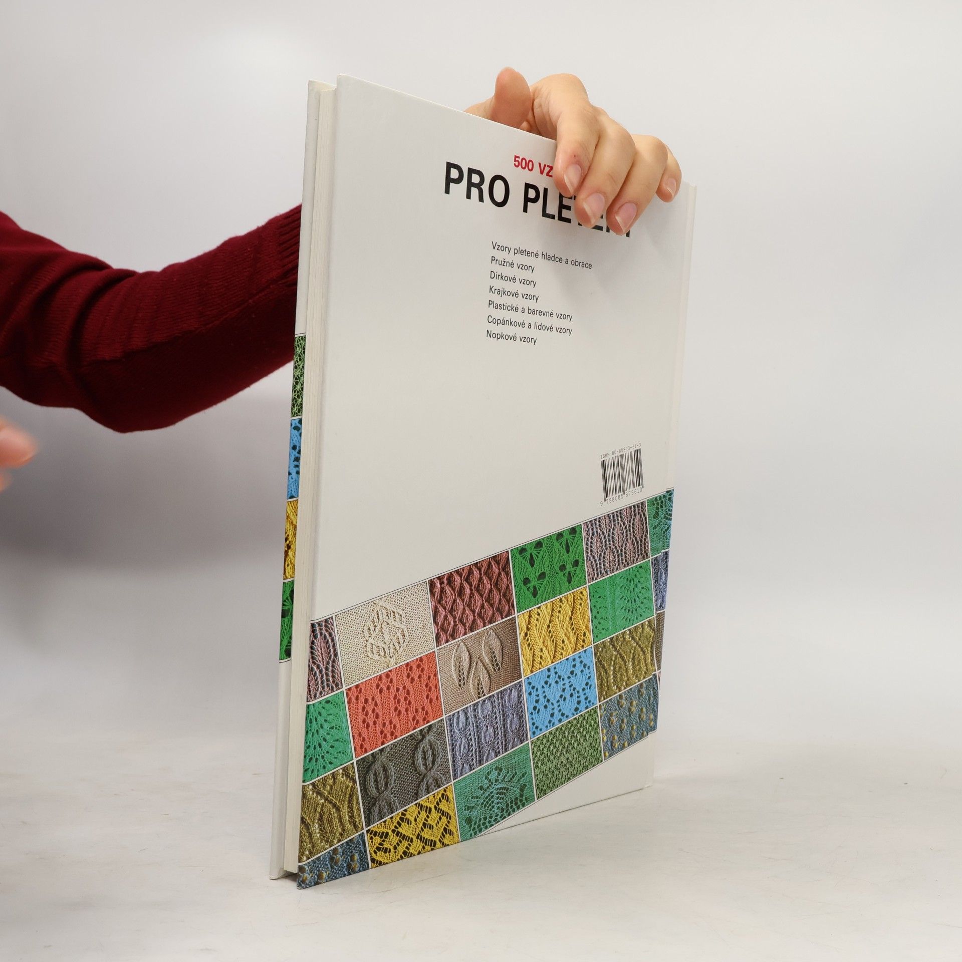 Božena Hrabětová 500 vzorů pro pletení. Pět set vzorů pro pletení.