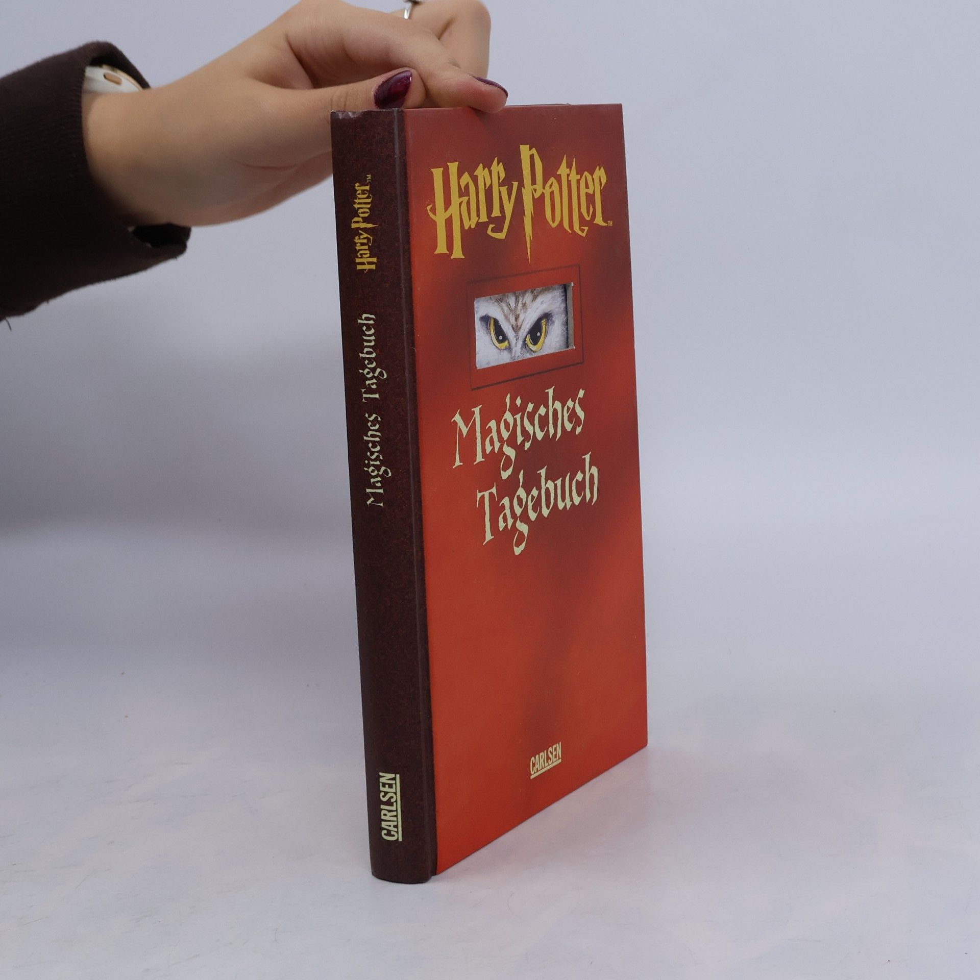 Harry Potter. Magisches Tagebuch. Ausgabe rot.