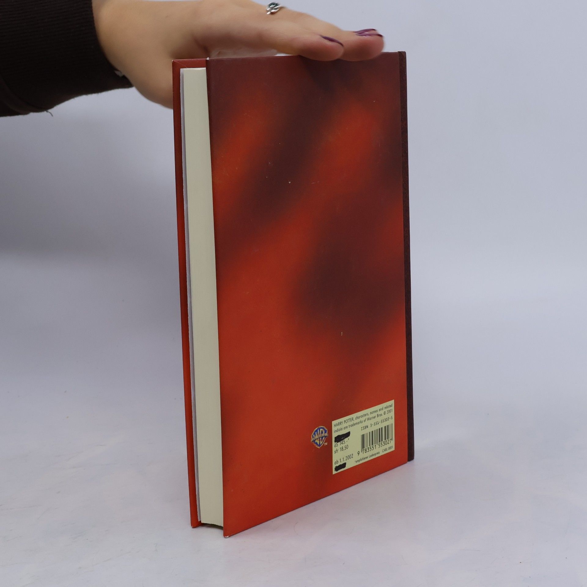 Joanne K. Rowling Harry Potter. Magisches Tagebuch. Ausgabe rot.