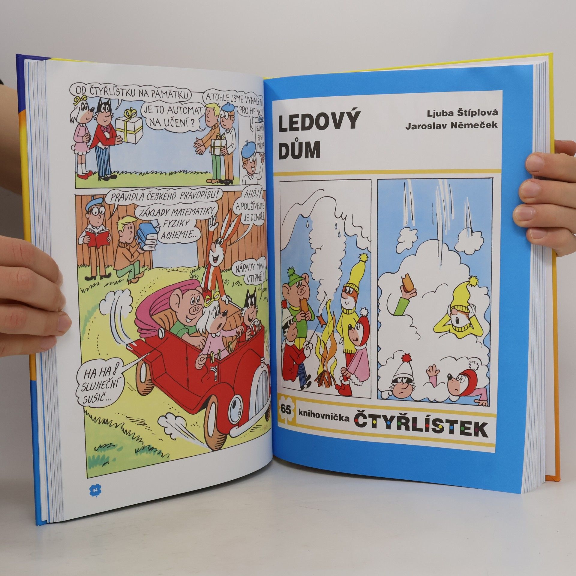 Jaroslav Němeček Skvělé příběhy Čtyřlístku 1976-1979, 4. velká kniha