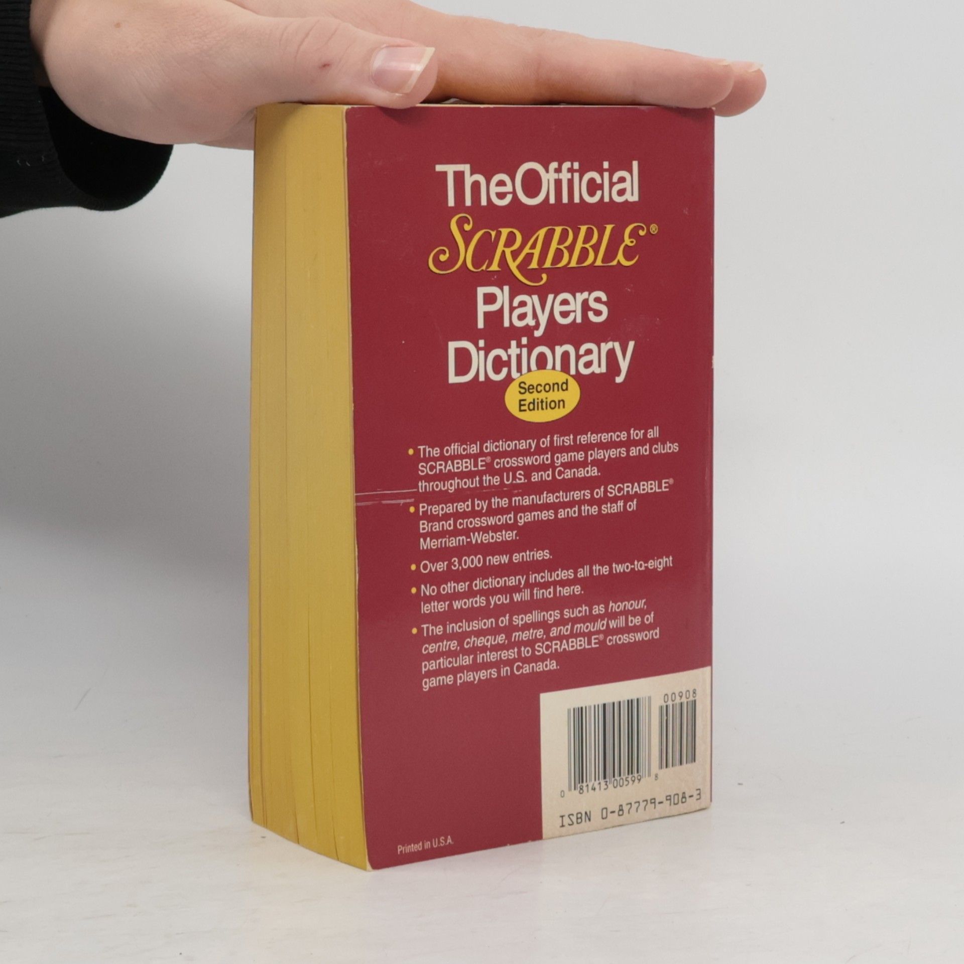 Merriam-Webster The Official Scrabble Players Dictionary
