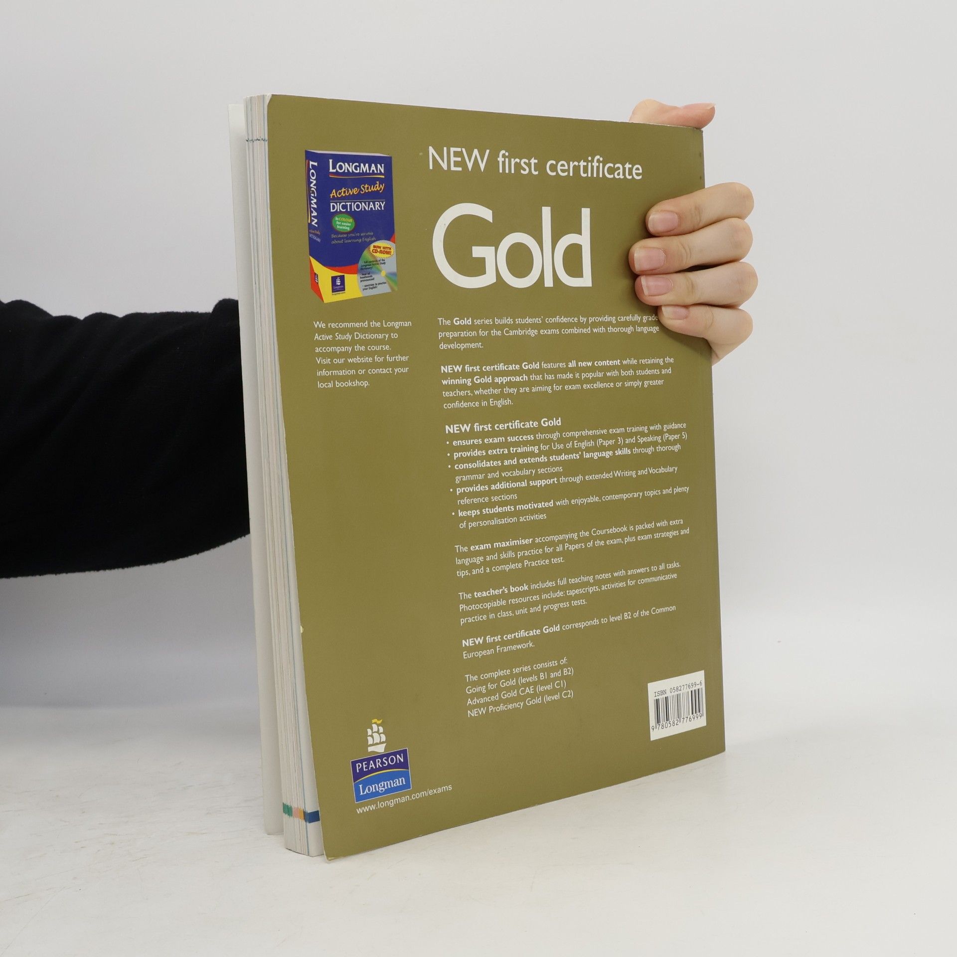 Various authors New first certificate: Gold coursebook