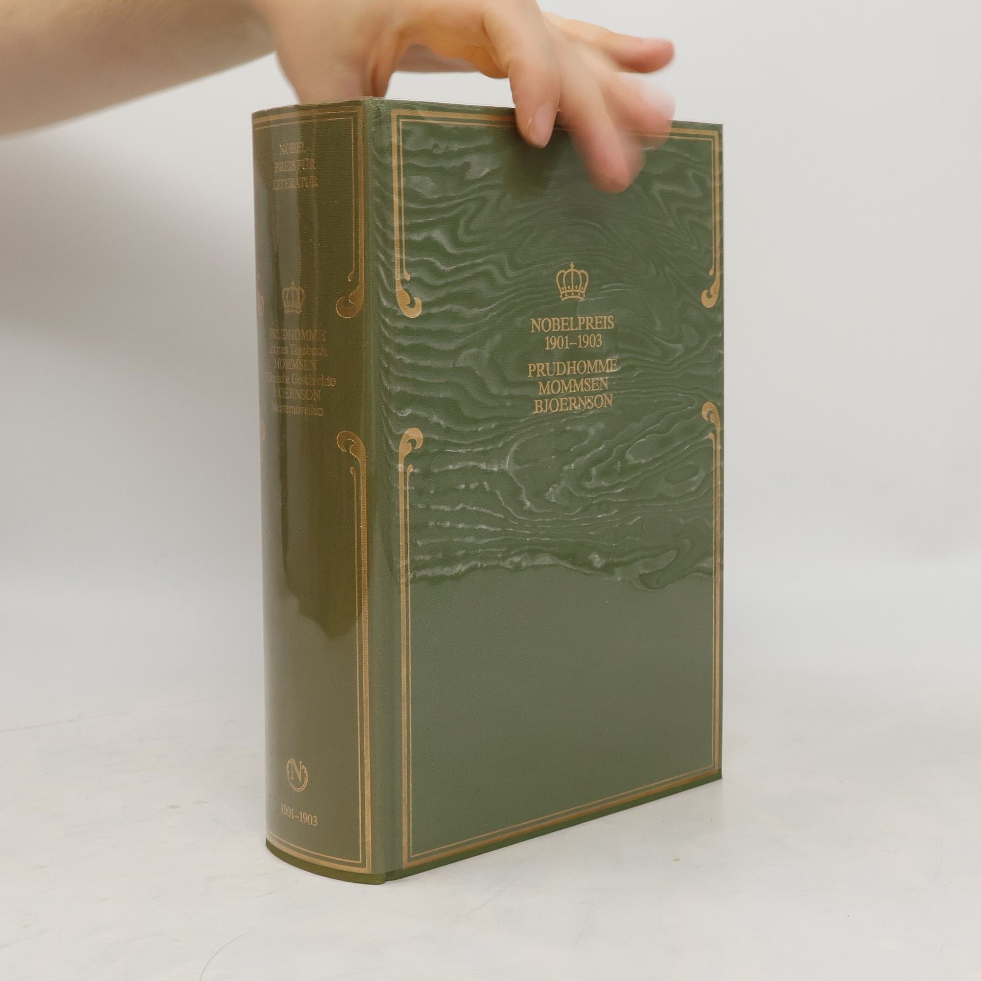 Theodor Mommsen Nobel Preis für Literatur 1901-1903